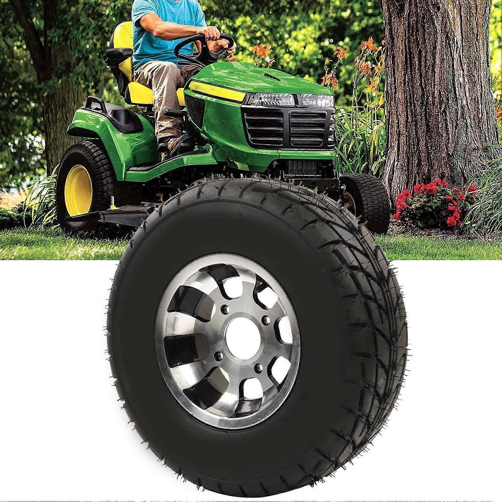 21x7‑10 Tire with Hub Heavy Duty Integrated Mounting Tire Wheels for ATV UTV Go Kart Farm Vehicle Lawn Mower