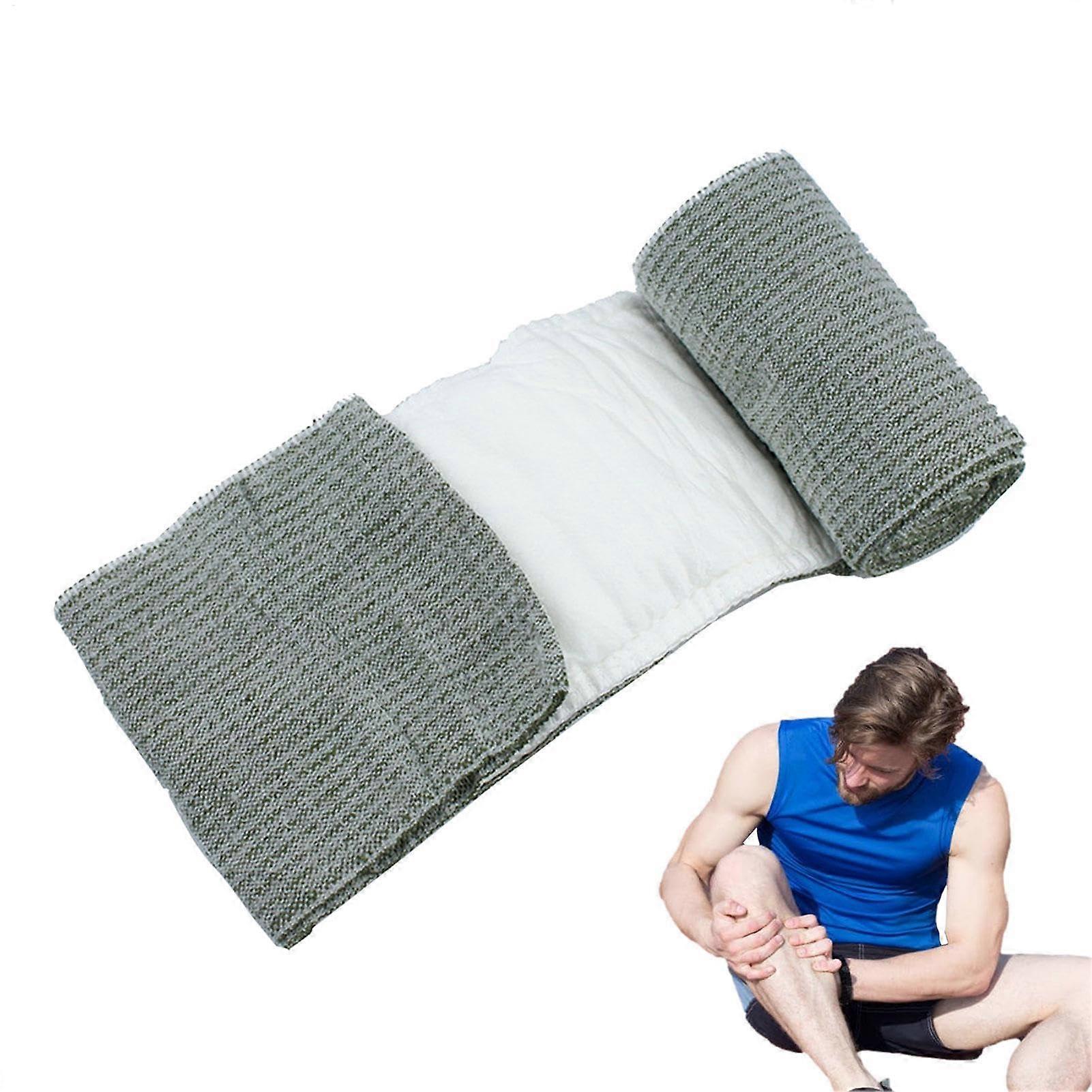 Outdoor Bandage Trauma Wound Dressing Hemostatic Control Bandage for Wrapping, Sprains, Swelling