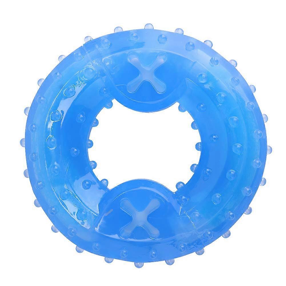 Dog Chew Toy, Cooling Chew Bone Summer Puzzle for Dogs, Dog Cooling Freezable Chew Toy, Teething Rings, TPR Arctic Funny Frozen Training Toy.