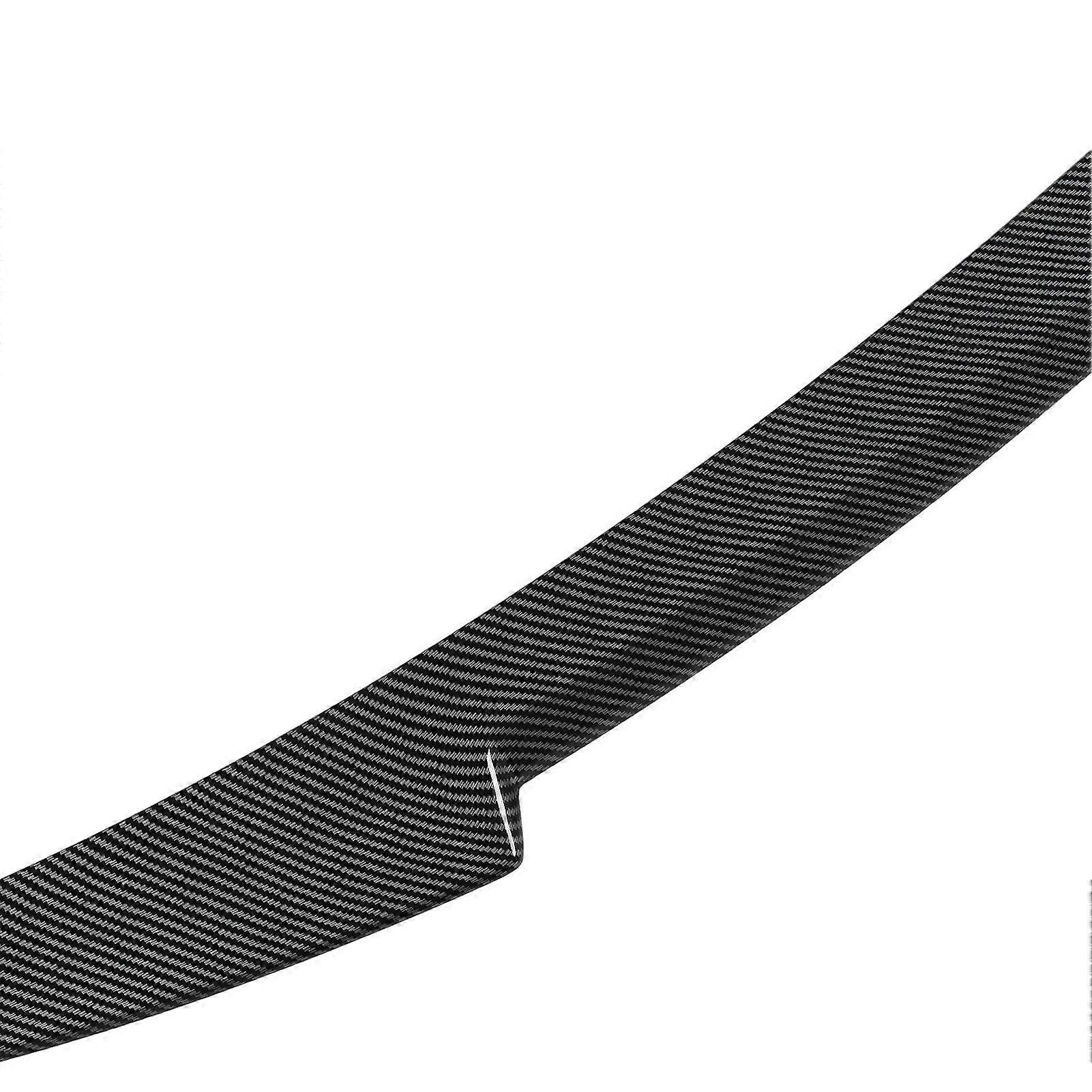 Rear Wing Spoiler Stylish Look Sturdy Enhanced Performance Trunk Wing Spoiler for 3 Series G20 2019 and Later Glossy Black