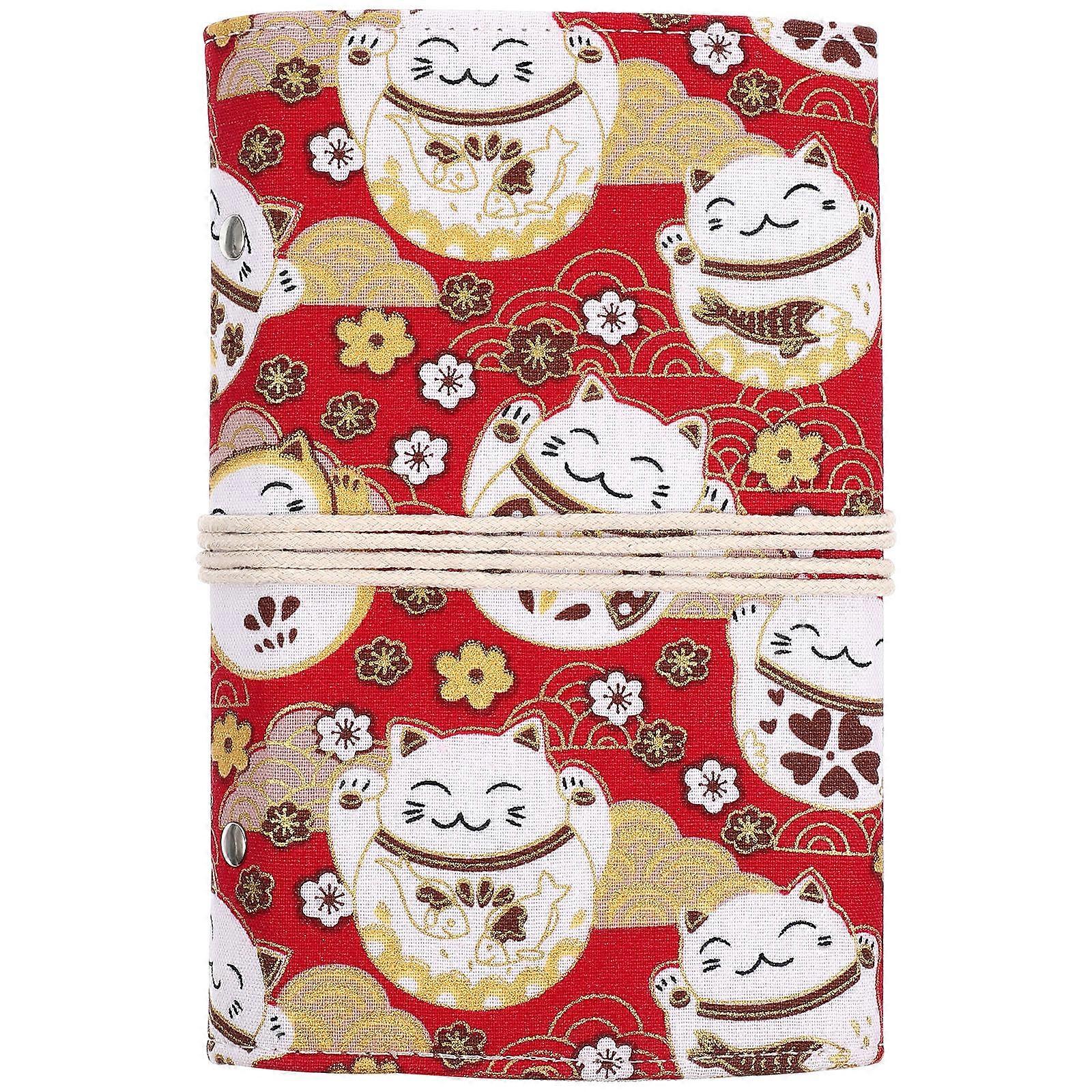 Schedule Recording Notepad Planner Daily Use Office Work Rectangular Cloth Design 1 Set