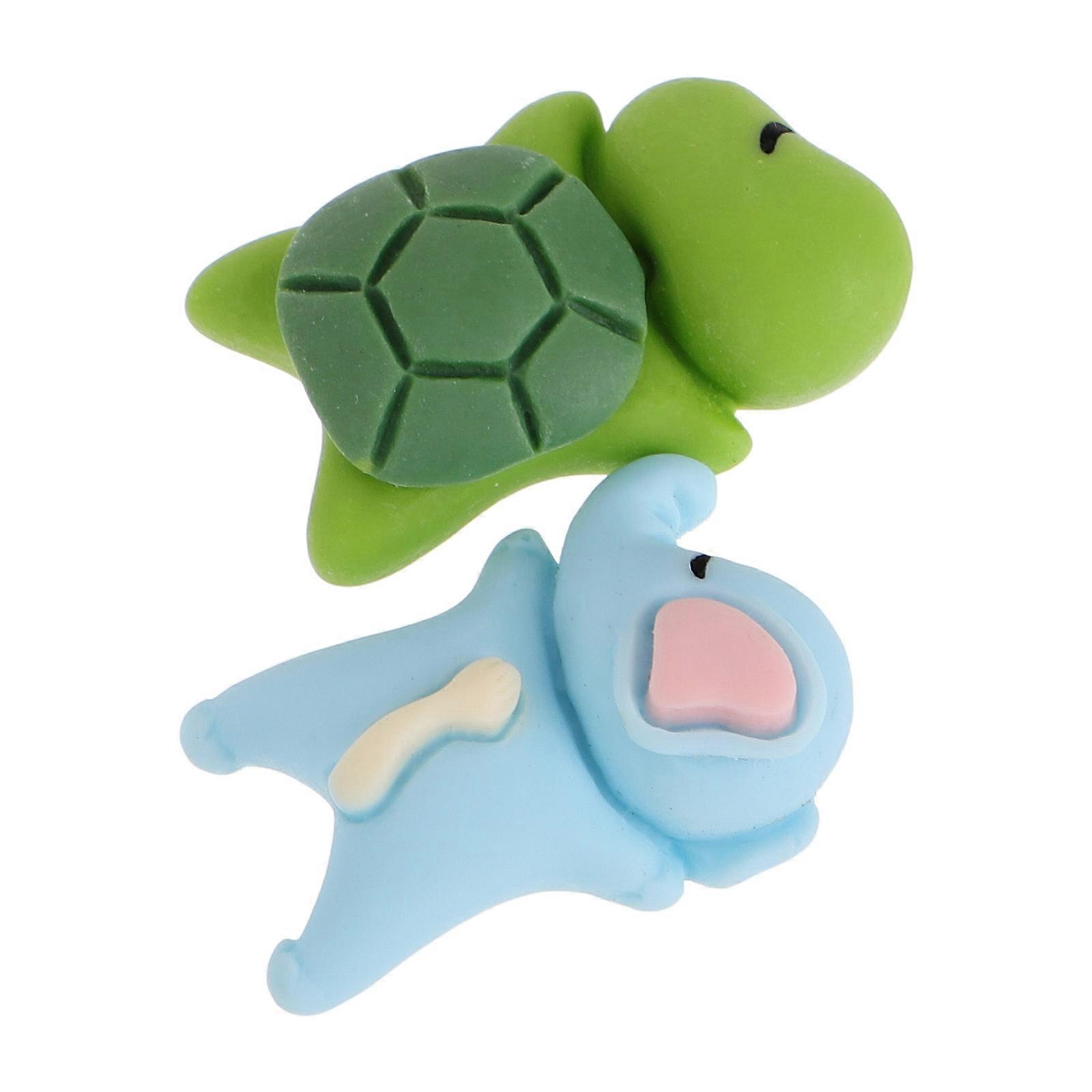 Mini Elephant Car Dashboard Ornaments Durable Material Accessory For Motorcycle Enthusiasts 2Pcs