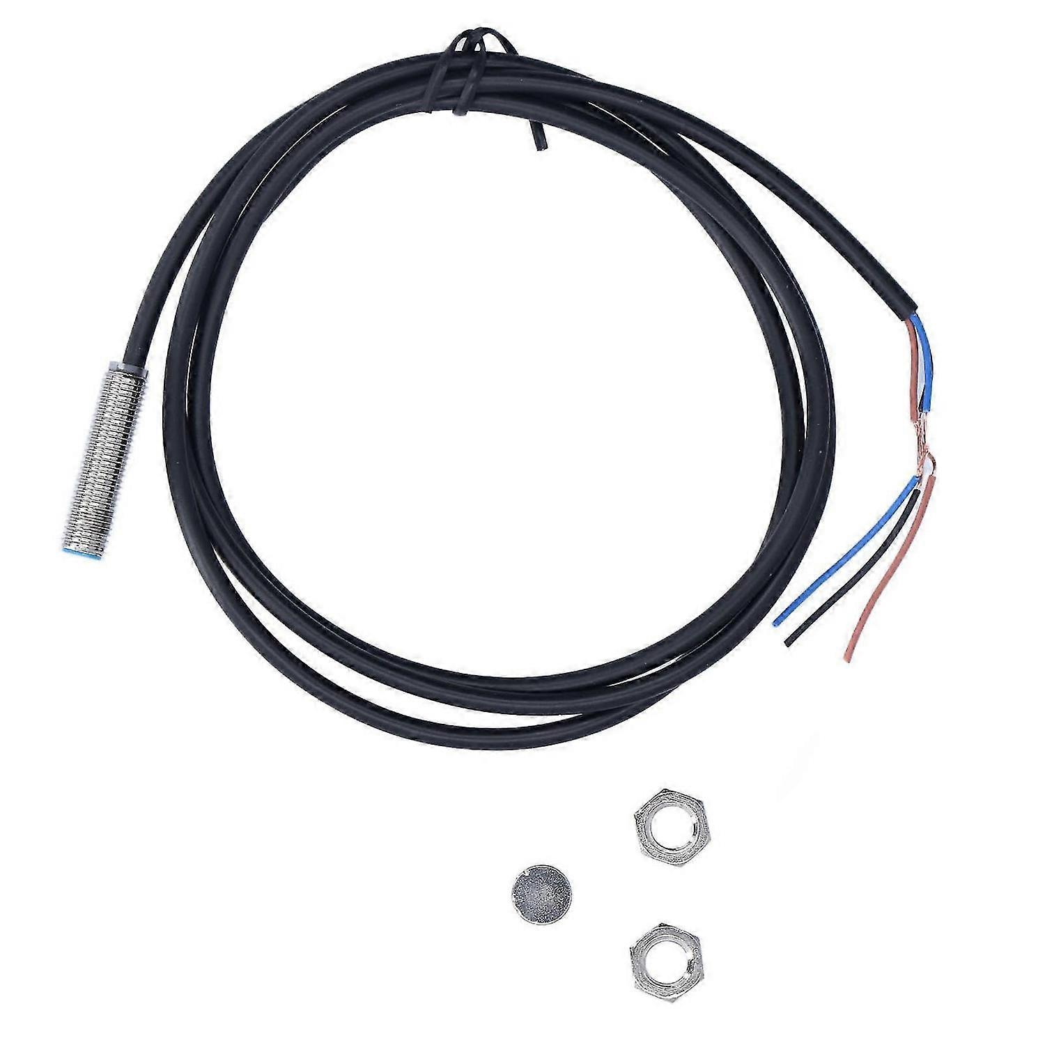 10 Set Inductive Proximity Switch Magnetic Hall Detector Sensor M8 NPN NO DC530V NJK5001C