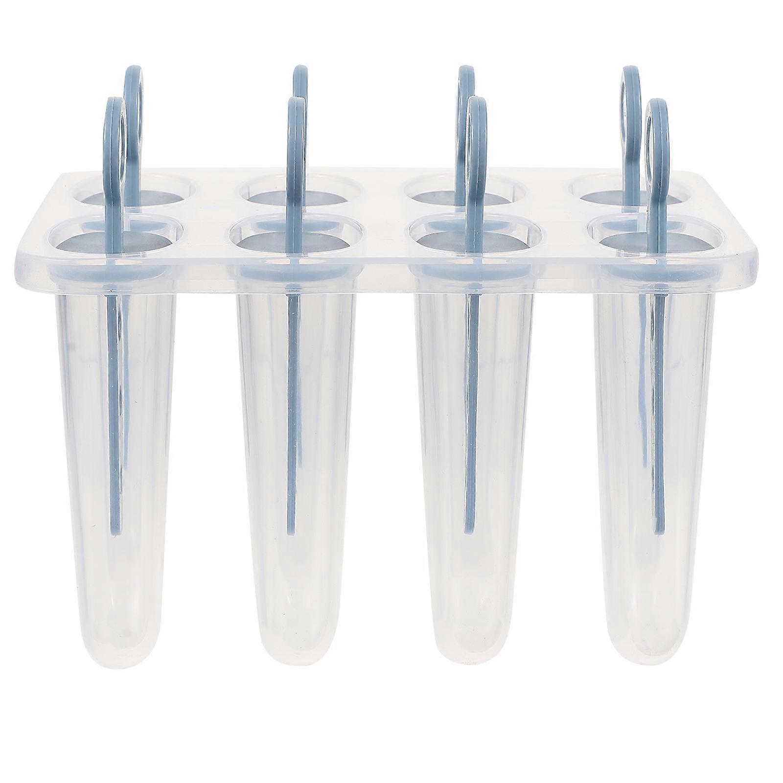 Popsicle Mold Diy Popsicle Use Blue 15.3X12X12.5cm Reusable Design 1Pack