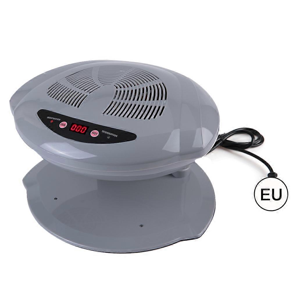 2 i 1 grå kølig/varm luftblæsningstemperatursensor neglelaktørrer