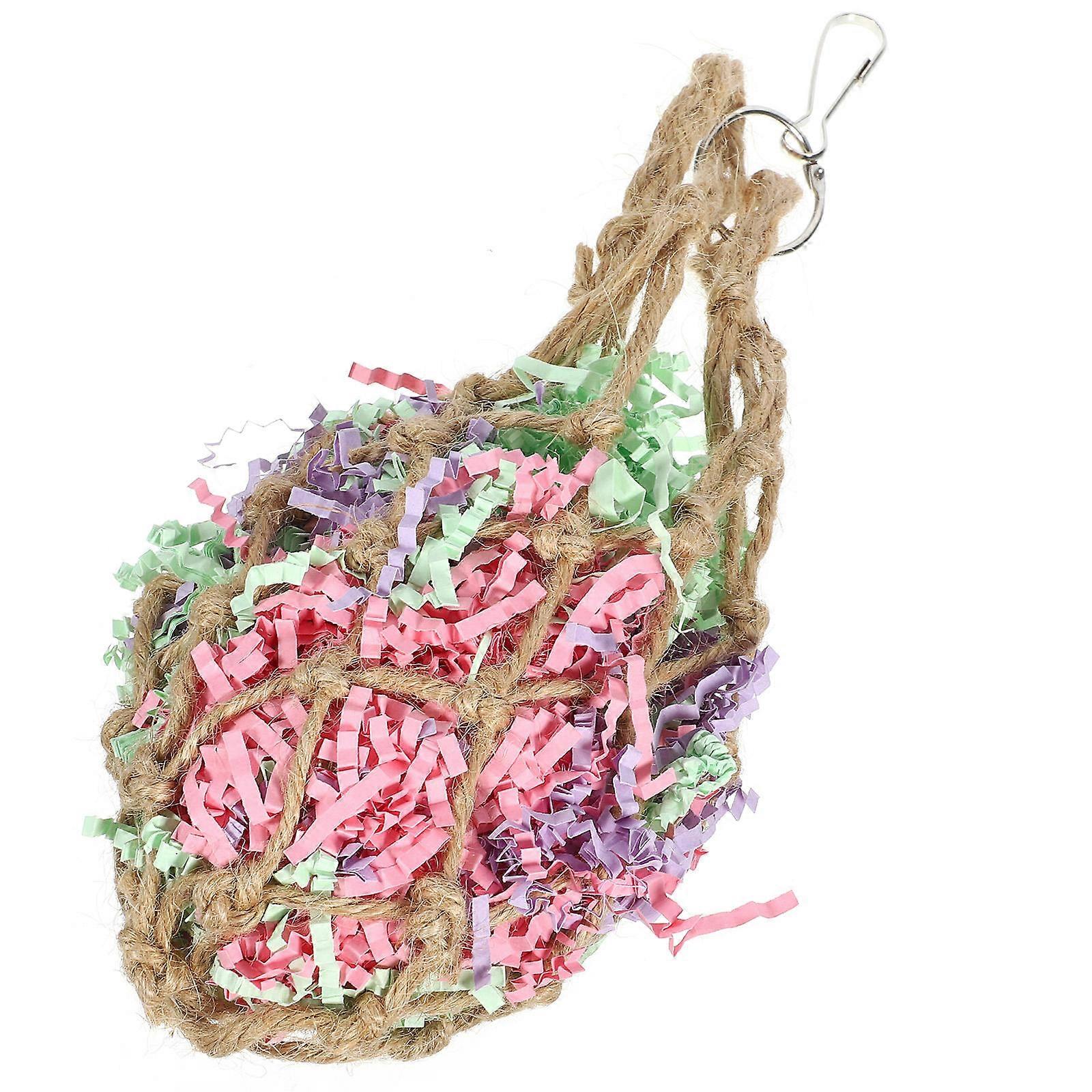 Bird Shredding Toy for Parrots – Chewable Bird Toy for Parakeets, Safe Birdcage Accessory with Engaging Foraging Fun