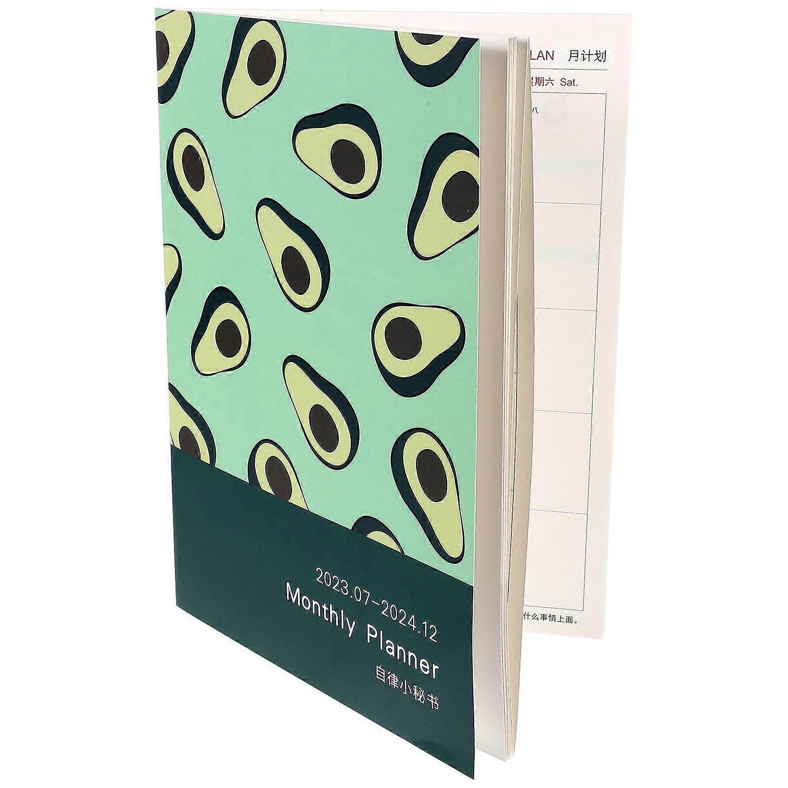 Personal Planner Notebook B5 Size Academic Planner For Students Rectangle Simple Design Daily Writing Idea Listing 1Pcs