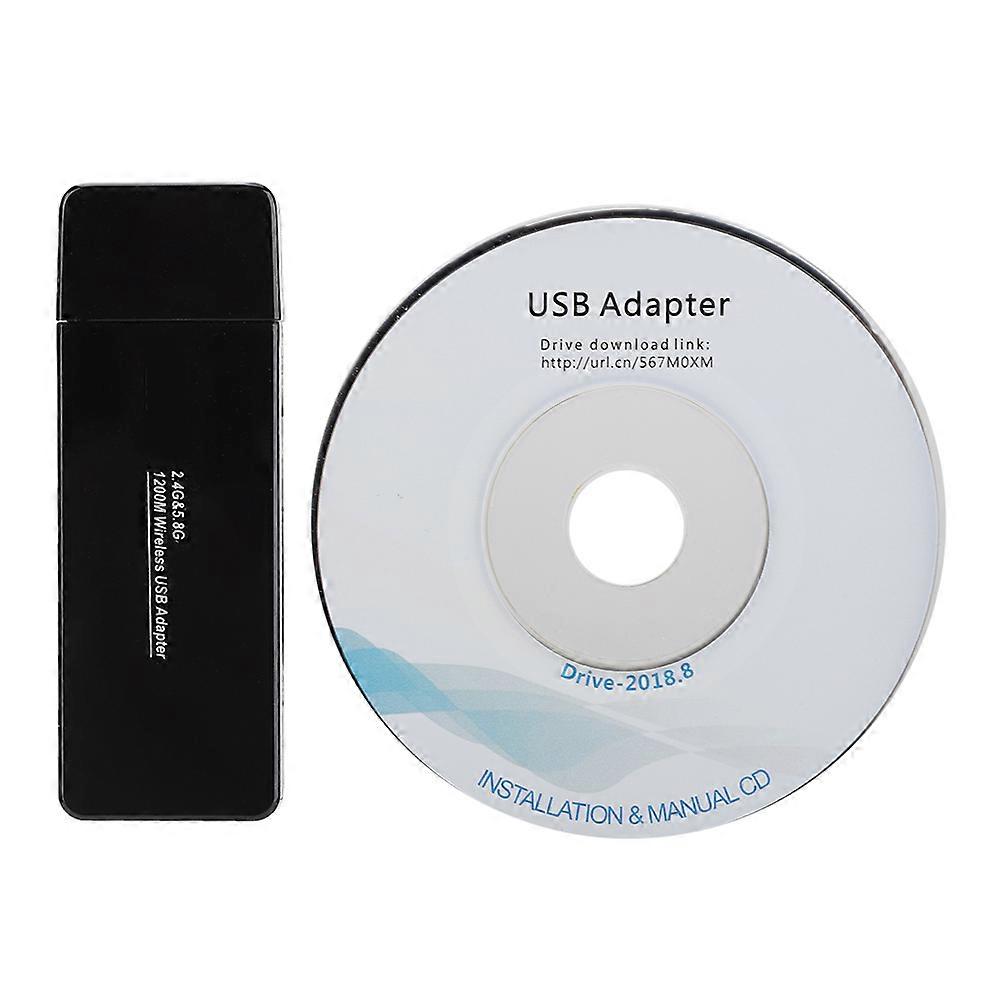 Mini Powerful 1200M Dual Frequency Wireless Network Card USB3.0 Interface Adapter Card
