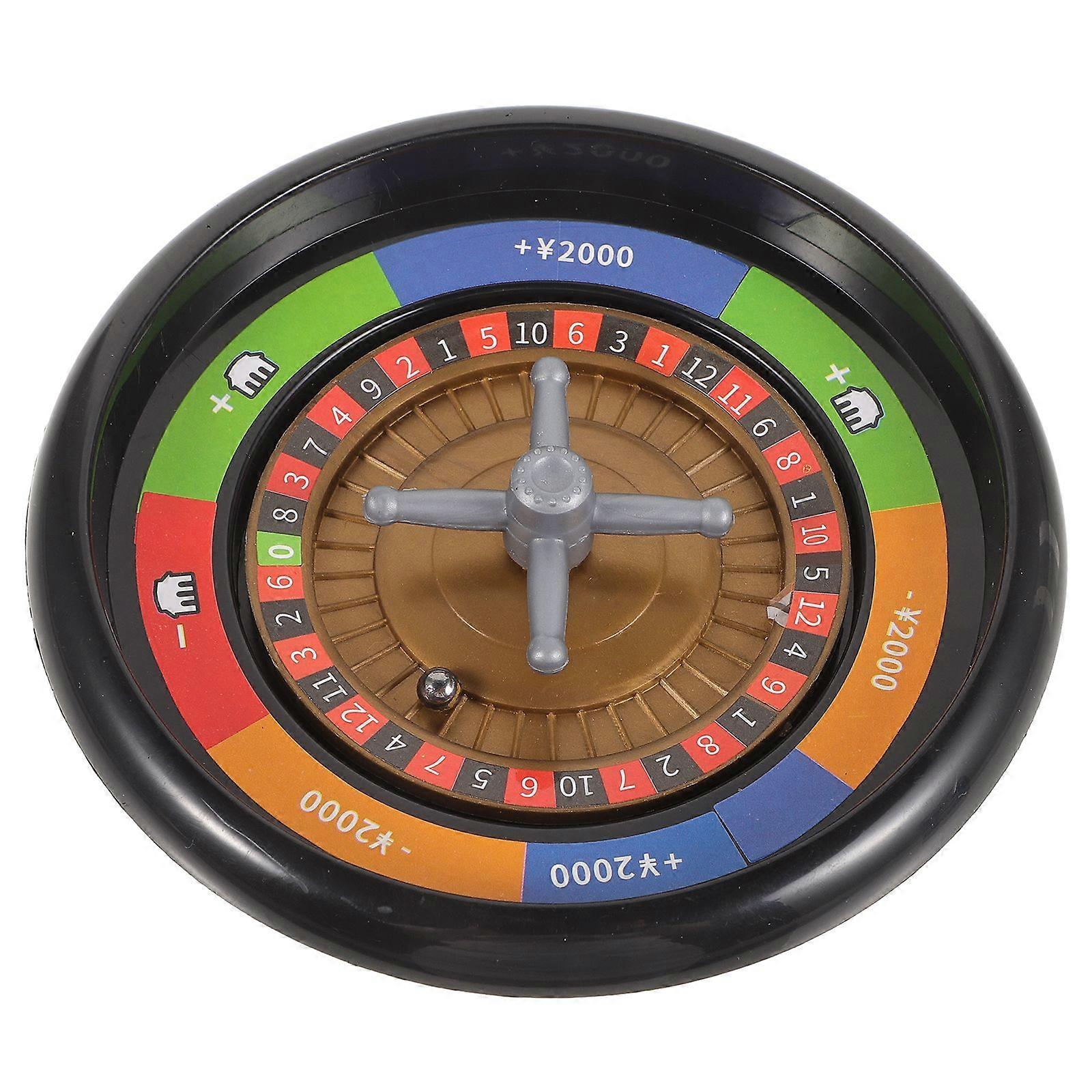 Poker Wheel Table Game Russian Poker Rotating Game Wheel Party Game Prop