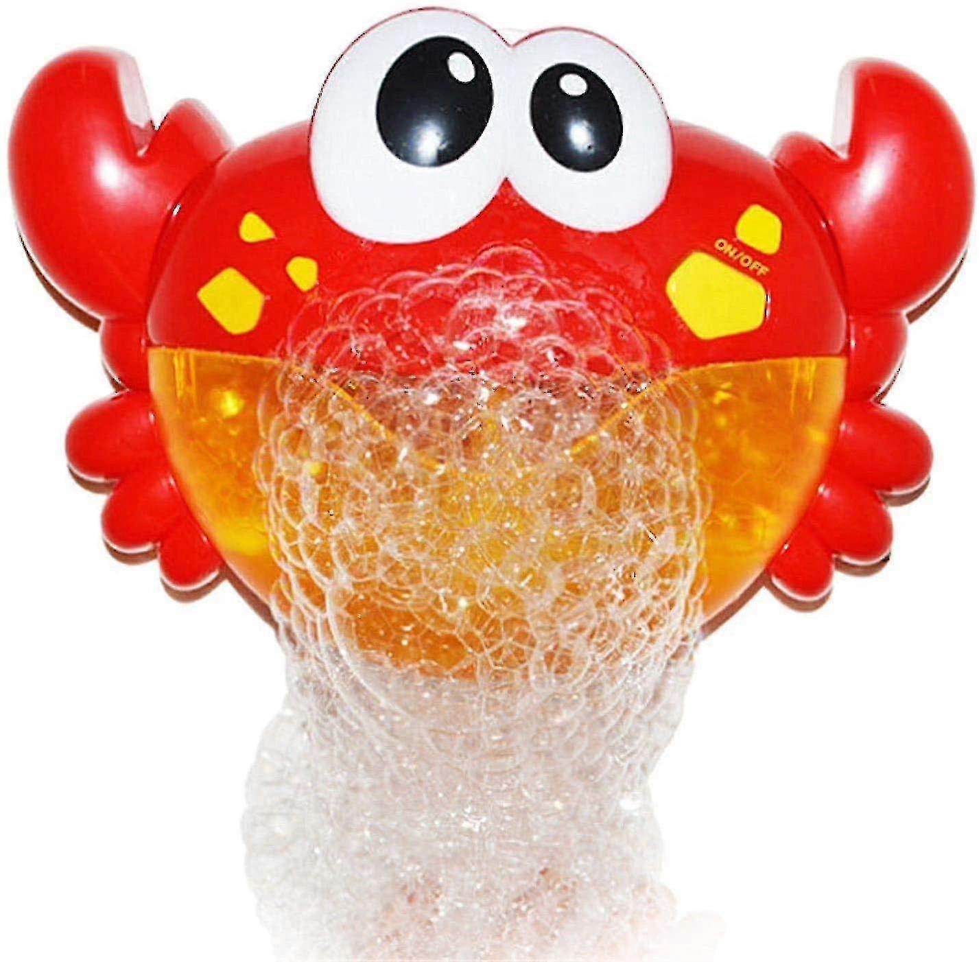 Fun Poison Crab Bath Toy - Bubble Bath Maker for Bathtub with Bubble Blowing Features - Ideal for Kids' Bath Time Fun