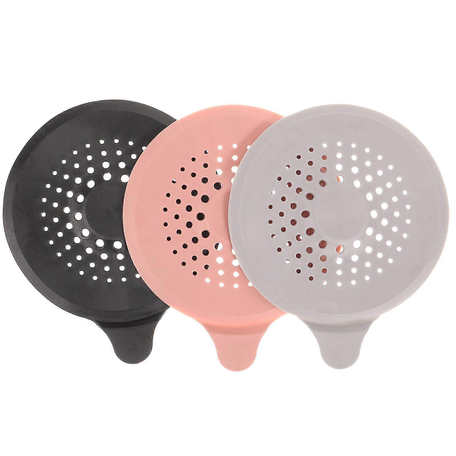 Strainer For Home TPR Material Wear Resistant Safe Durable 3Pcs