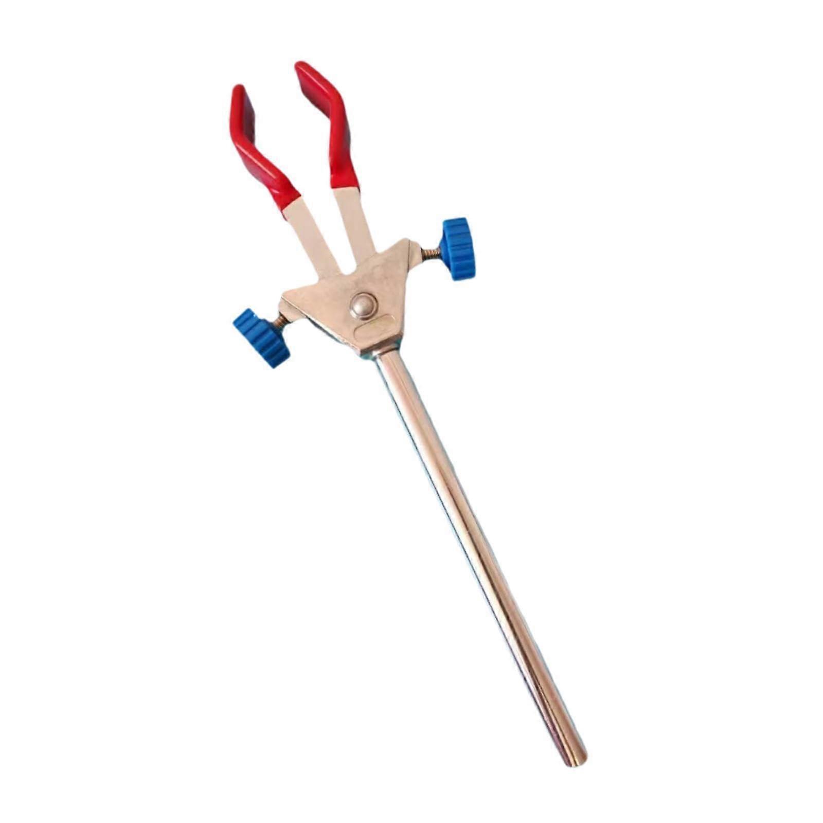 Lab Clamp - Multipurpose Adjustable Extension Clamp for Capacitor Cups, Double Adjustable Lab Clip Holder, Durable Lab Equipment