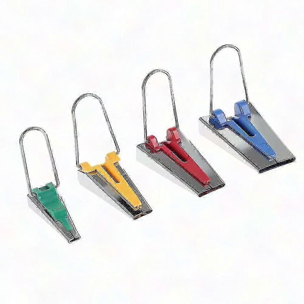 4 Sizes Fabric Tape Makers for Sewing & Quilting