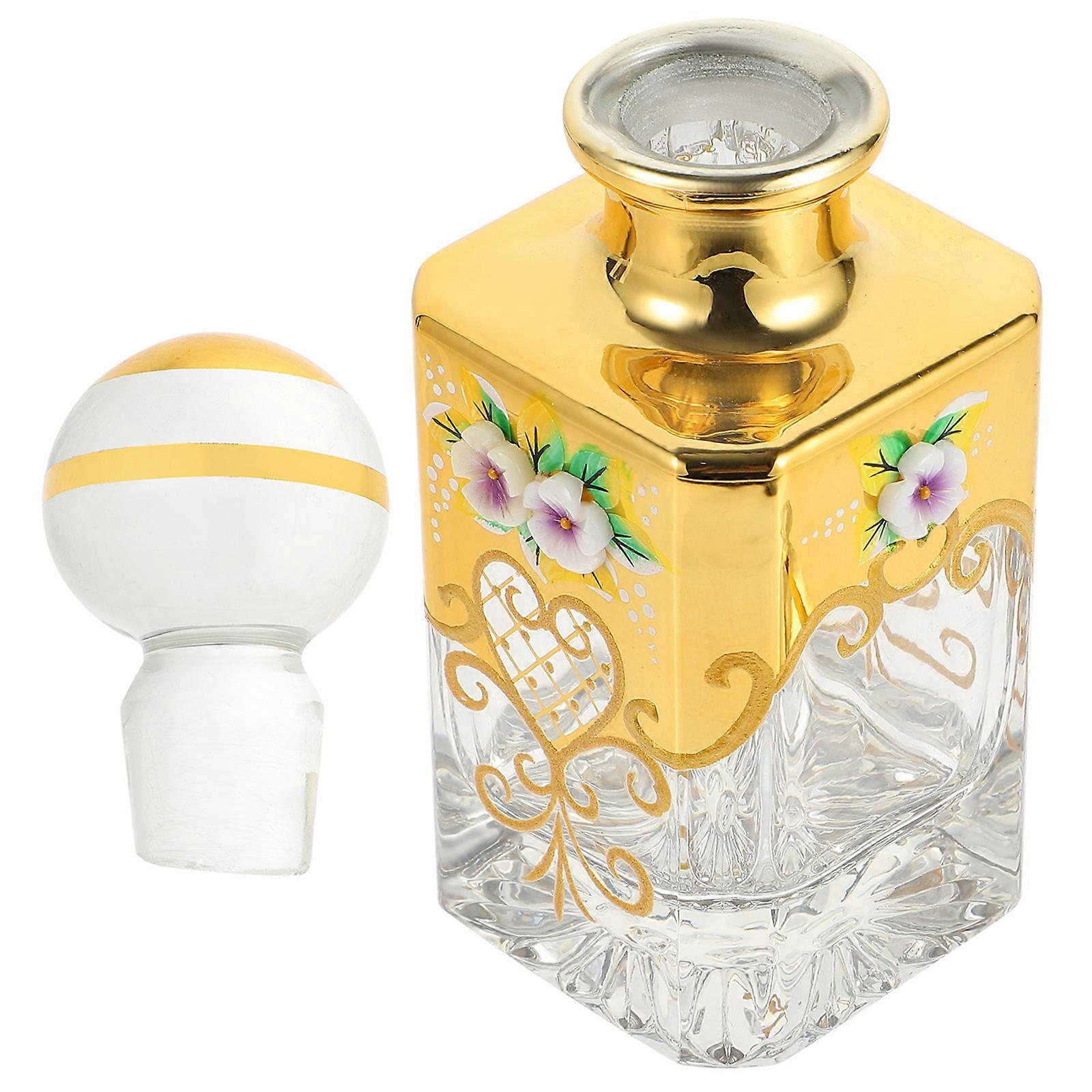 Essential Oil Storage Bottle Suitable For Colleagues And Home Decor In Beautiful Clear Glass With Functional Design 1Pcs