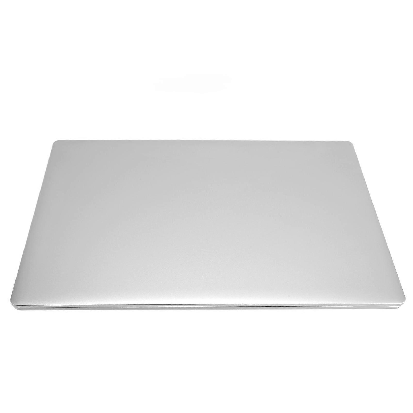15,6-palcový notebook pre Win 11 1920x1080 štvorjadrový štvorjadrový štvorvláknový notebook 2,4 GHz 5 GHz WIFI IPS HD notebook strieborný