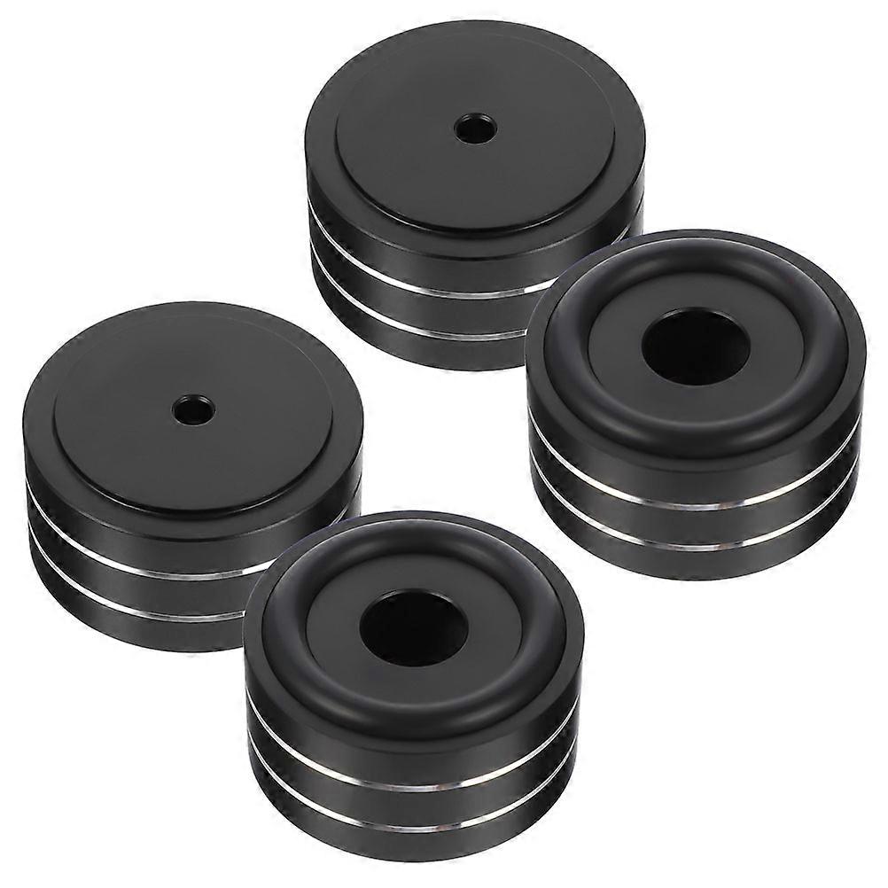 4pcs Speaker Isolation Pads for Turntable Stand Base Mat with Cushions