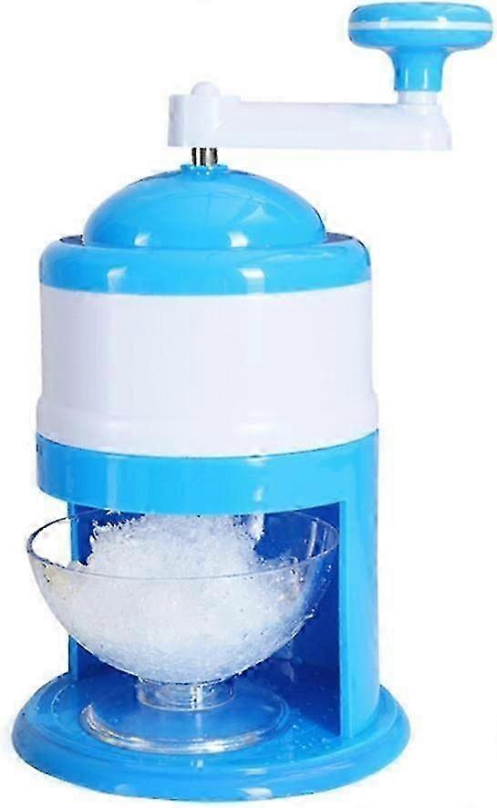 Portable Manual Ice Crusher Shaver Blades Handheld Small Machine Ice Shaved Maker Household D1V3 Slush Crushing Ice