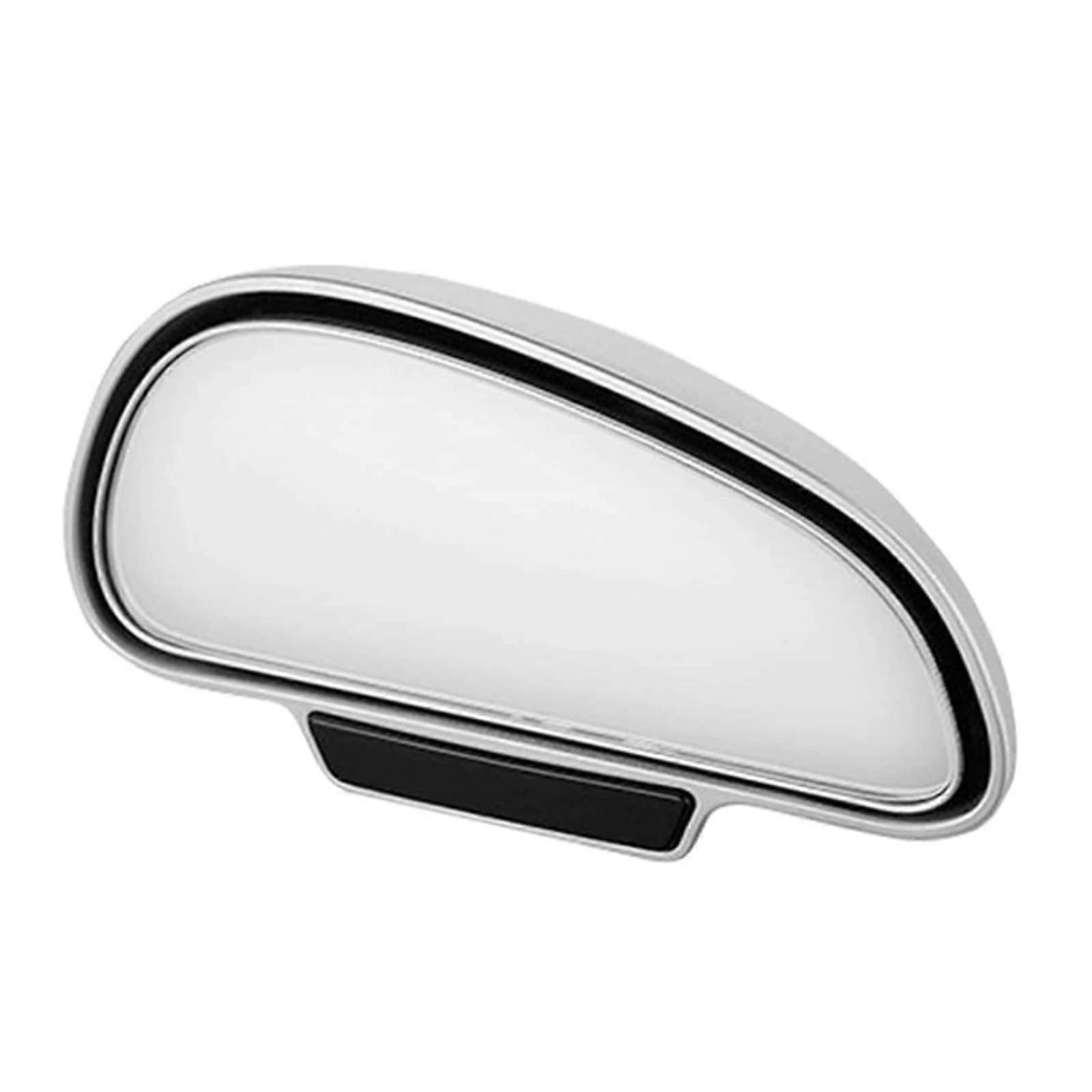 K38C Car Blind Spot Mirror Adjustable Wing Mirror Blind Spot Mirror for Safe Reversing and Parking, Silver, Right