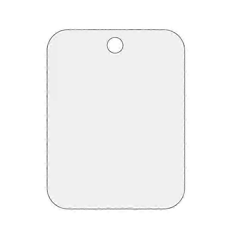 1/2PCS Portable Acrylic Anti Fog Mirror With Wall Suction Shower Mirror Man Shaving Women Makeup Travel Home Bathroom