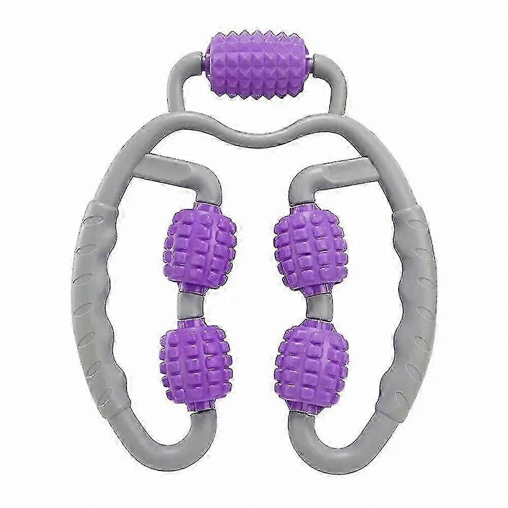 Multi-Functional Handheld Muscle Relaxation Tool for Legs and Body, Foam Roller Clamp for Massage and Recovery
