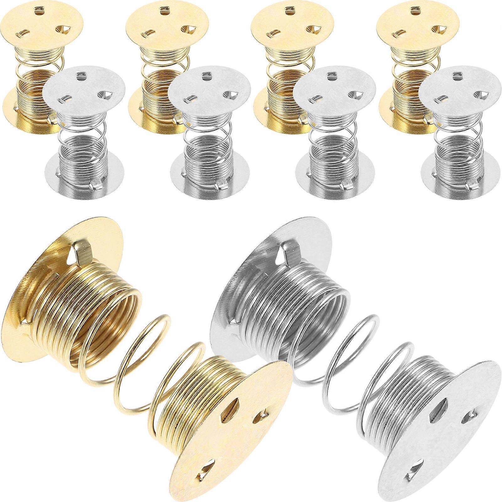 Dancing Toy Spring Base Swing Spring Toy Motorbike Decoration Flat Spring 10Pcs