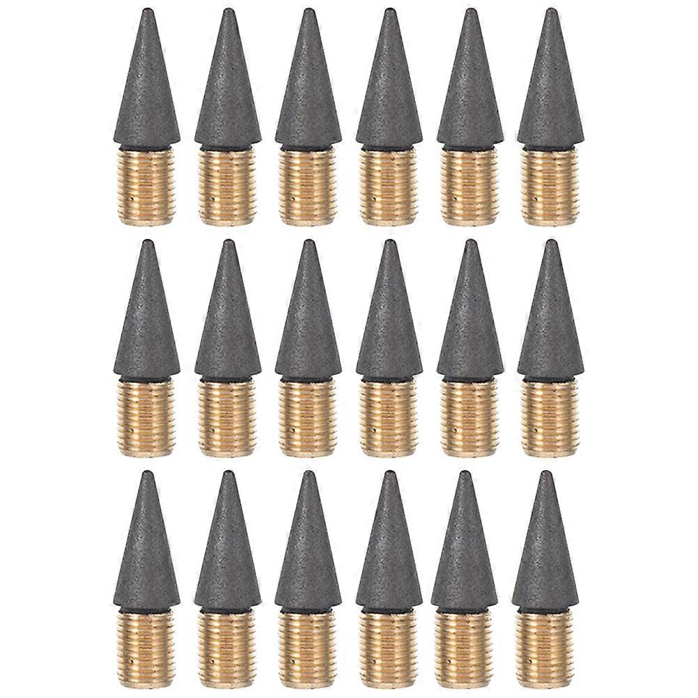 20Pcs Replaceable Pencil Nibs for Reusable Inkless Everlasting Pencil Tips