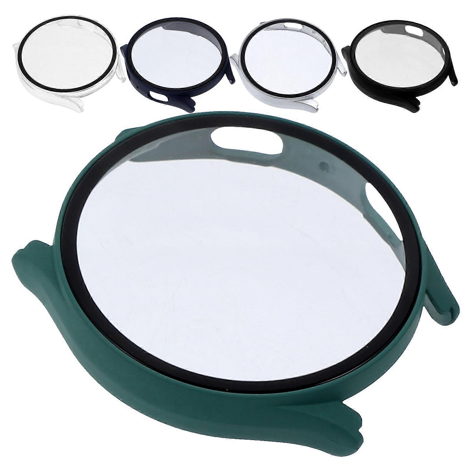 Watch4/5 44Mm Screen Protection Shockproof Full Coverage Design Transparent Tempered Glass Smartwatch Accessories 5Pcs