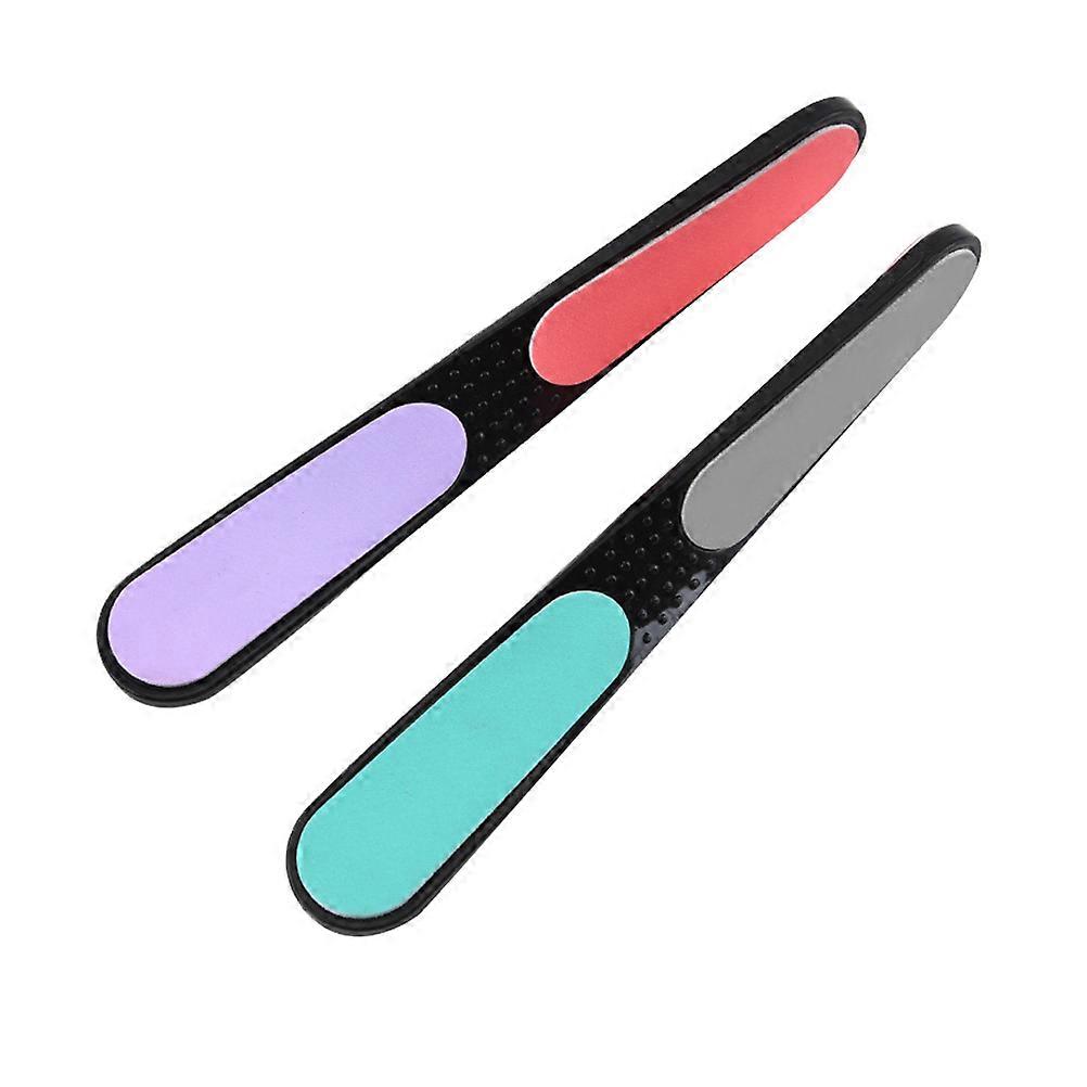 Manicure Tools with Polishing File for Nail Art Assorted Color Keeps Nails Healthy and Strong 10pcs