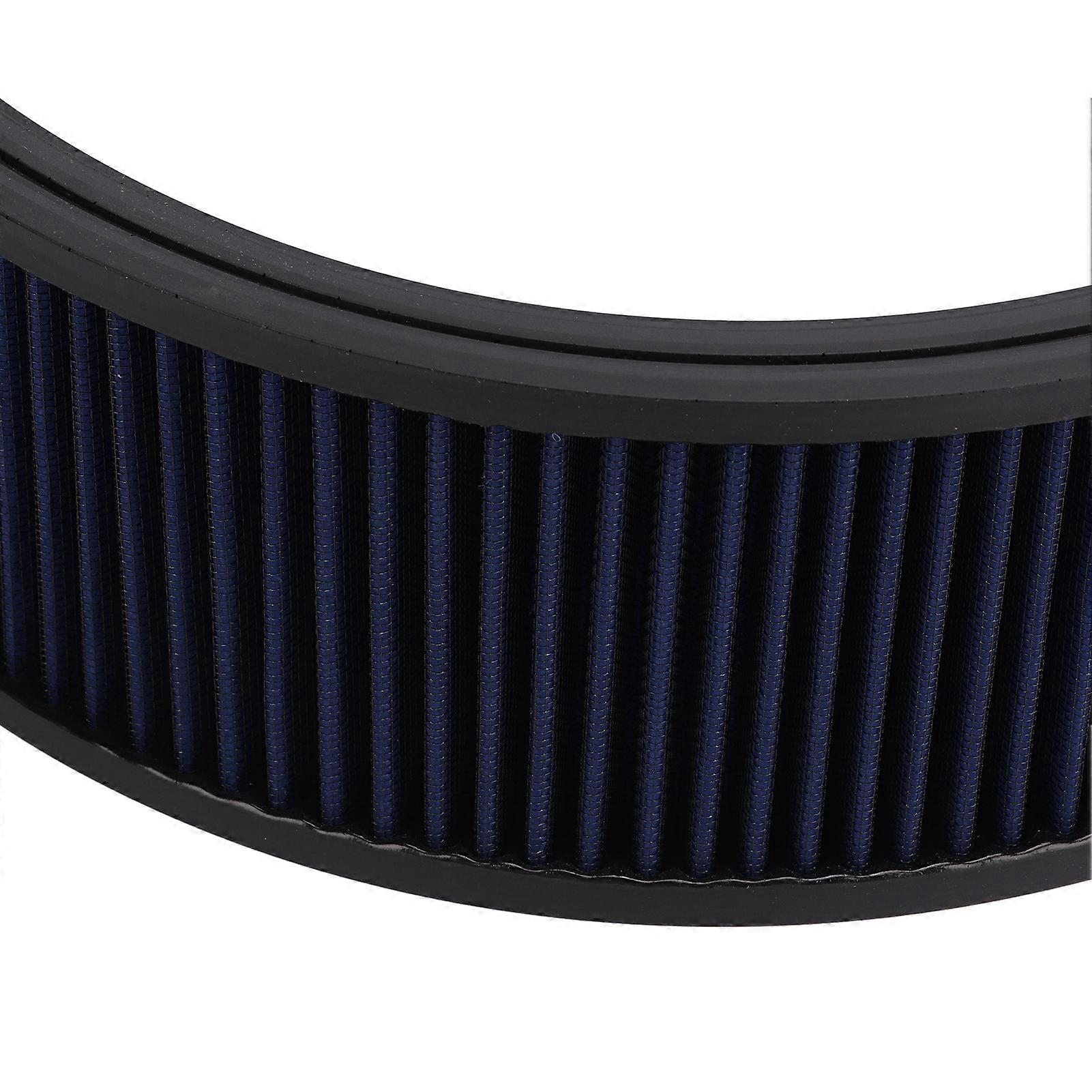Air Filter Element High Flow Washable Reusable Round Air Filter Cleaner Element Replacement for Ford Blue