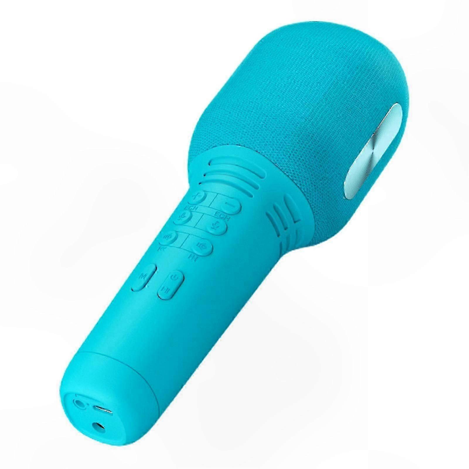 High-Fidelity Bluetooth Karaoke Microphone for Studio Use, Lightweight Wireless Condenser Mic with Enhanced Sound Quality