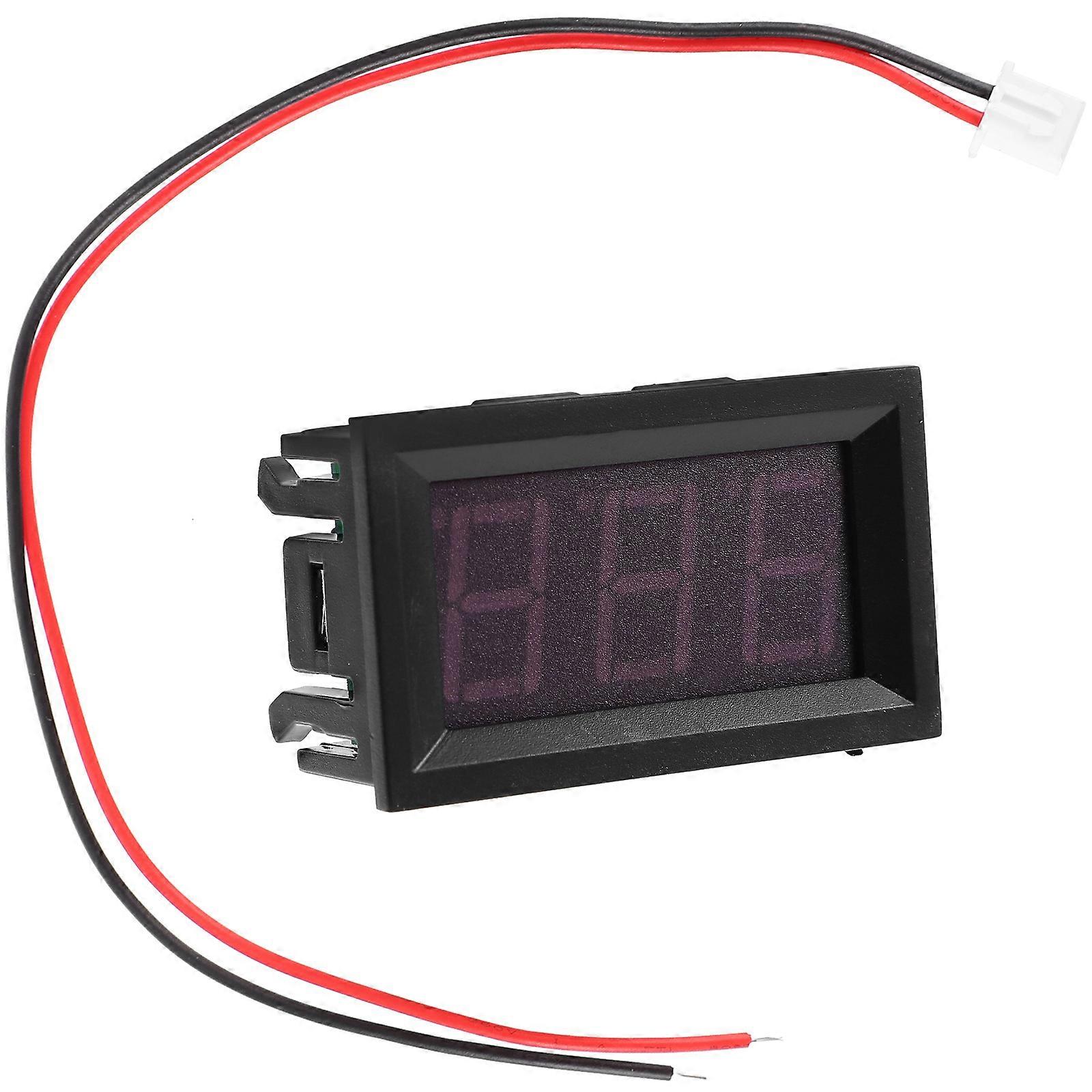 耐用的迷你数字交流电压表 25V 至 500V 两线便携式电压测试仪