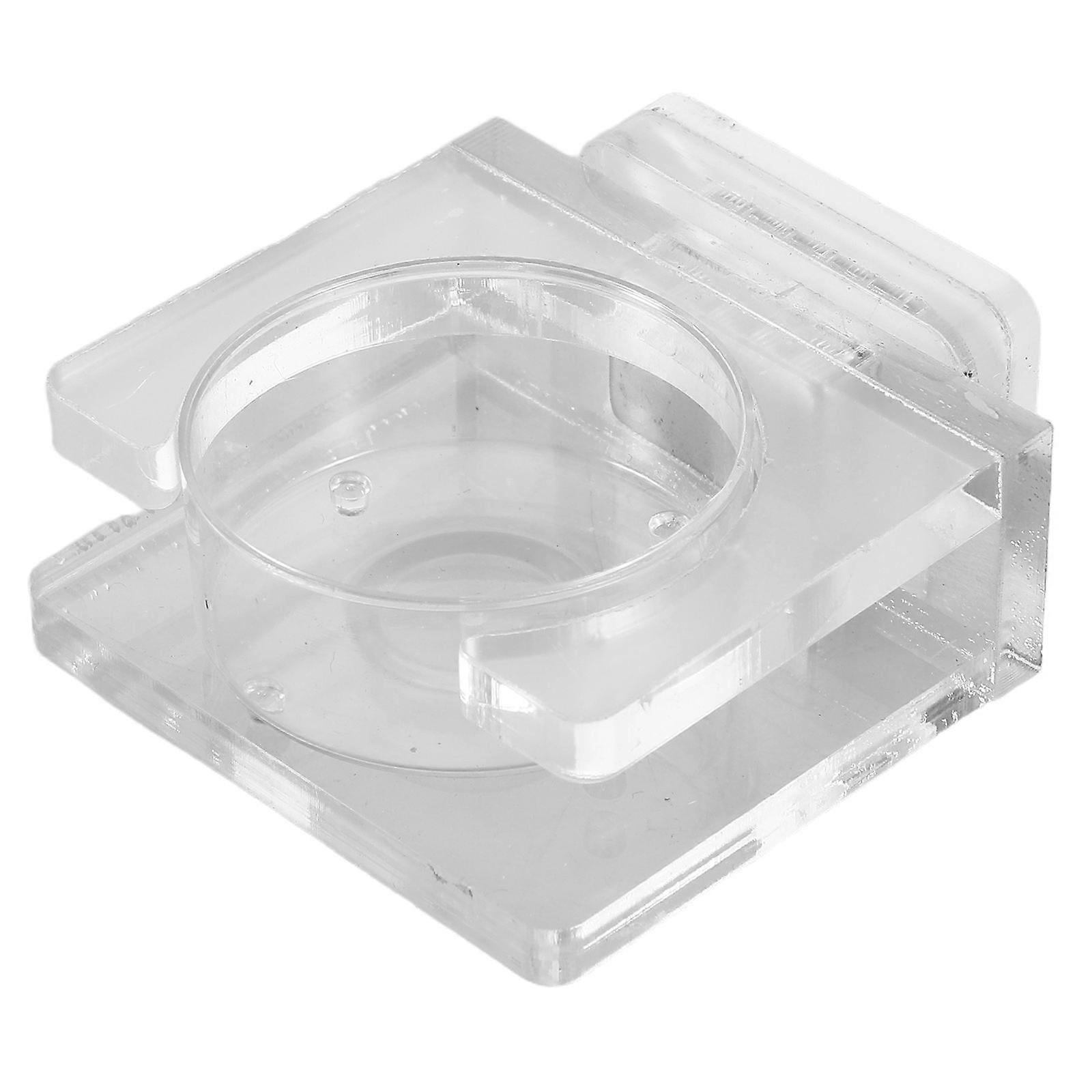 Suction Cup Gecko Feeder Bowl for Arboreal Lizards   Spill Resistant Design, Easy Access & Cleaning, Terrarium Accessory