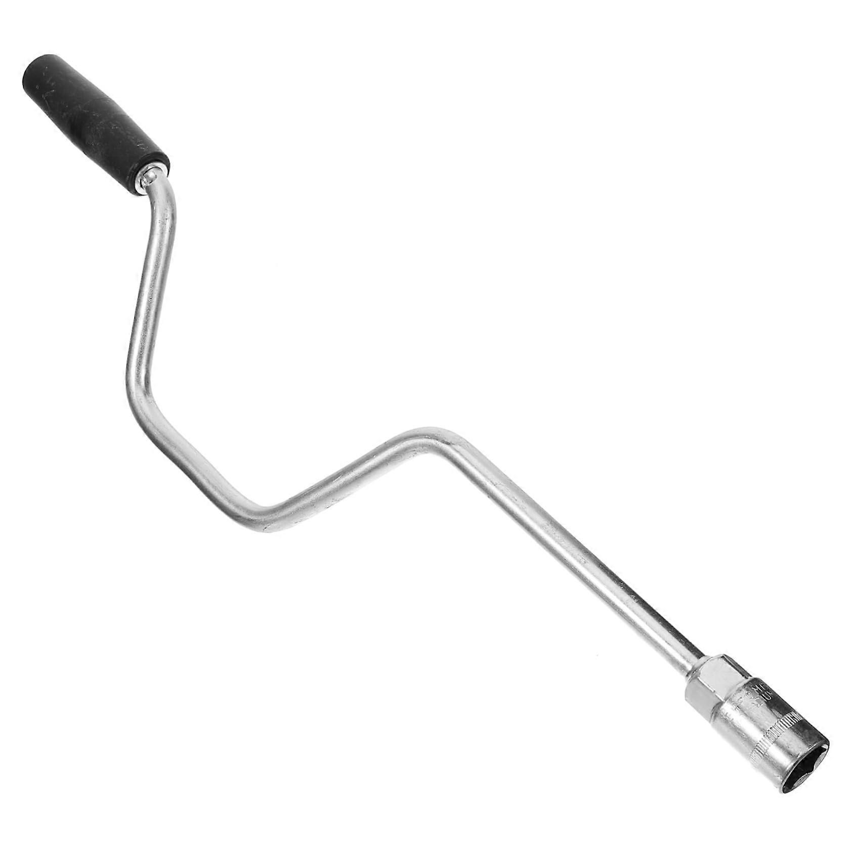 Jack Crank Replacement Steel Handle For Trailer Jacks, Camping Crank Tool With Jack Handle Grip
