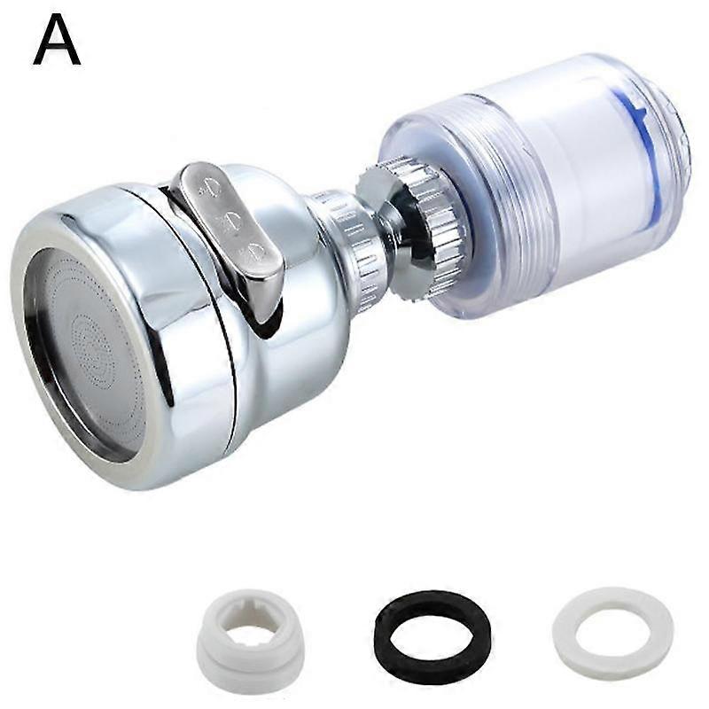 Kitchen Faucet Steel Splash Proof Universal Water From Rotary Faucet Y6R6