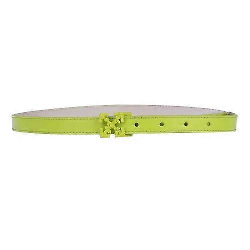 Off White Mens Arrow Leather Belt