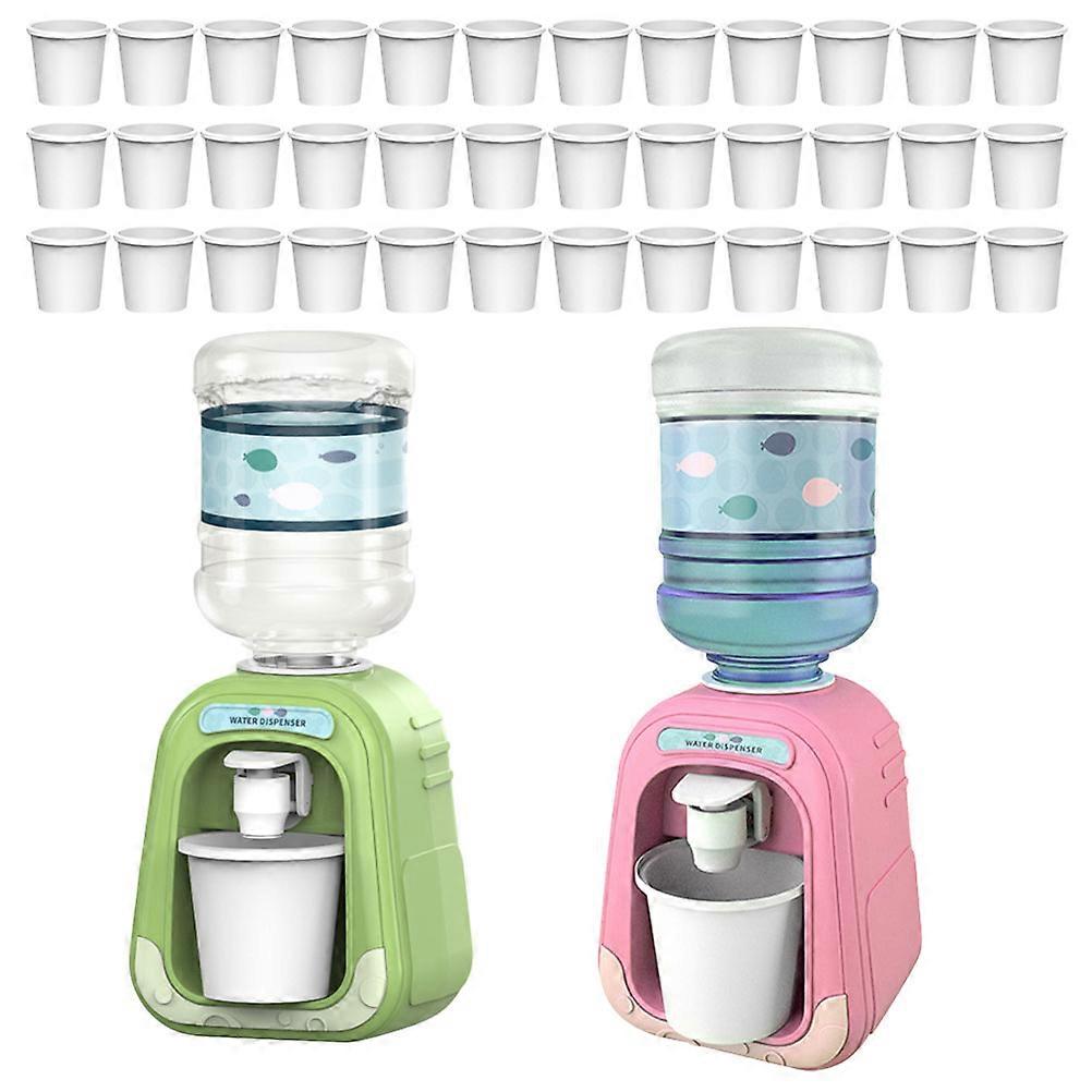 Small Water Dispenser Playset For Children Kitchen Use Hand-Eye Coordination Function 1 Set