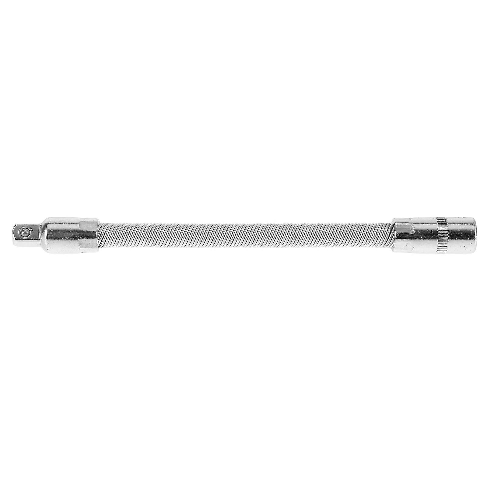 Socket Extension Rod Spring Connection Wrench Extender for Versatile Home and Auto Repairs, Durable High Elasticity Design for Tight Spaces