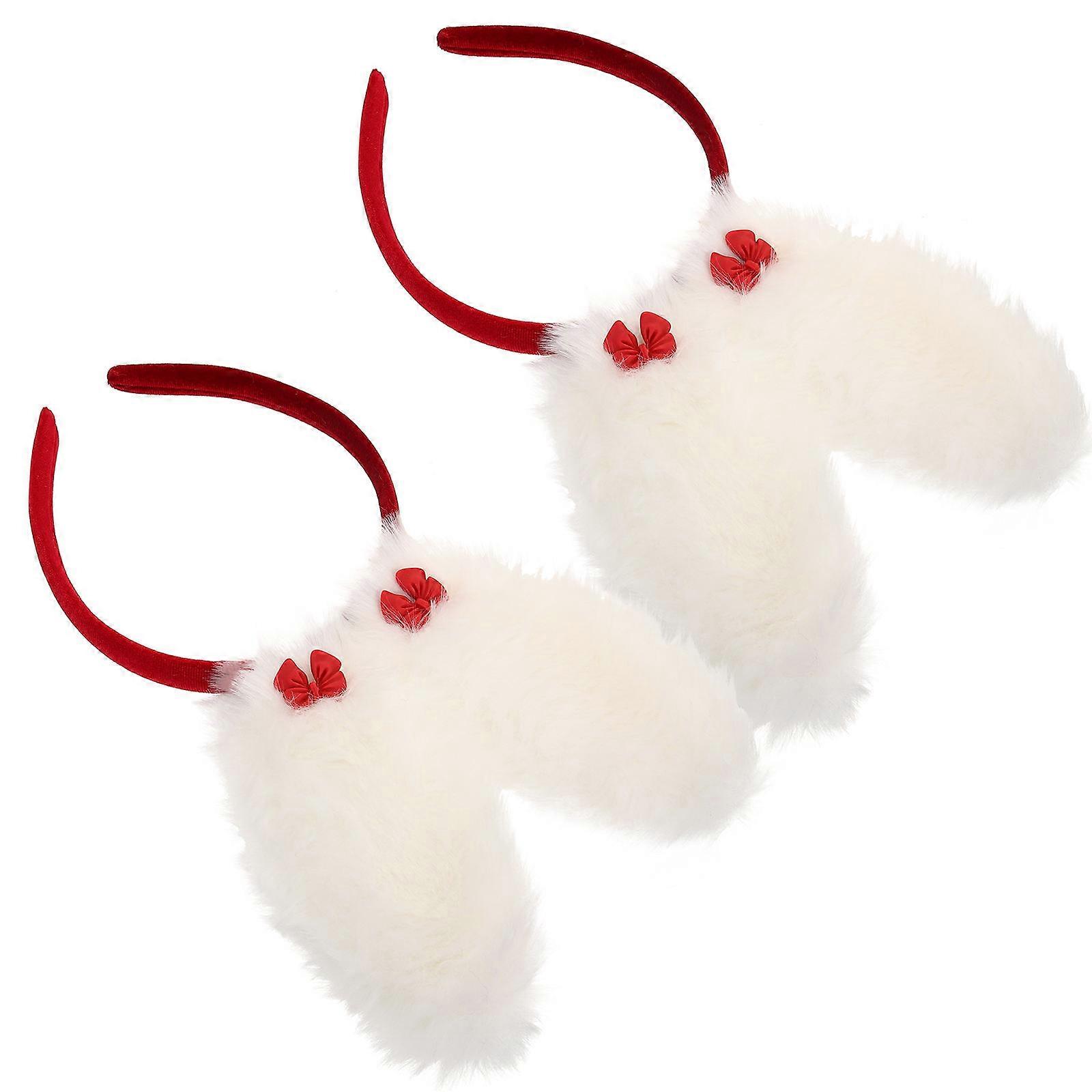 Adorable Bunny Ears Headband, Comfortable to Wear for Costume Parties and Daily Use