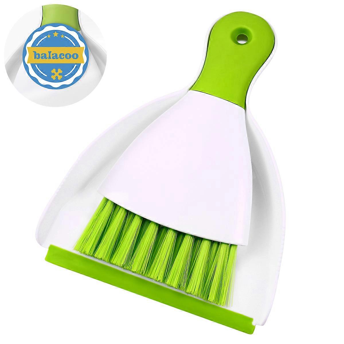 Little Broom and Dustpan Set for Small Cage and Desktop Cleaning, Reusable