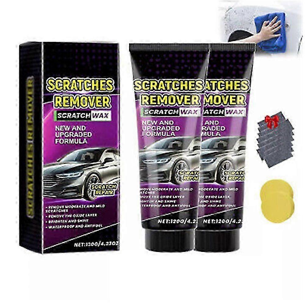 Nano Sparkle Cloth Car Scratch Remover Set,2025 New Car Scratch Remover