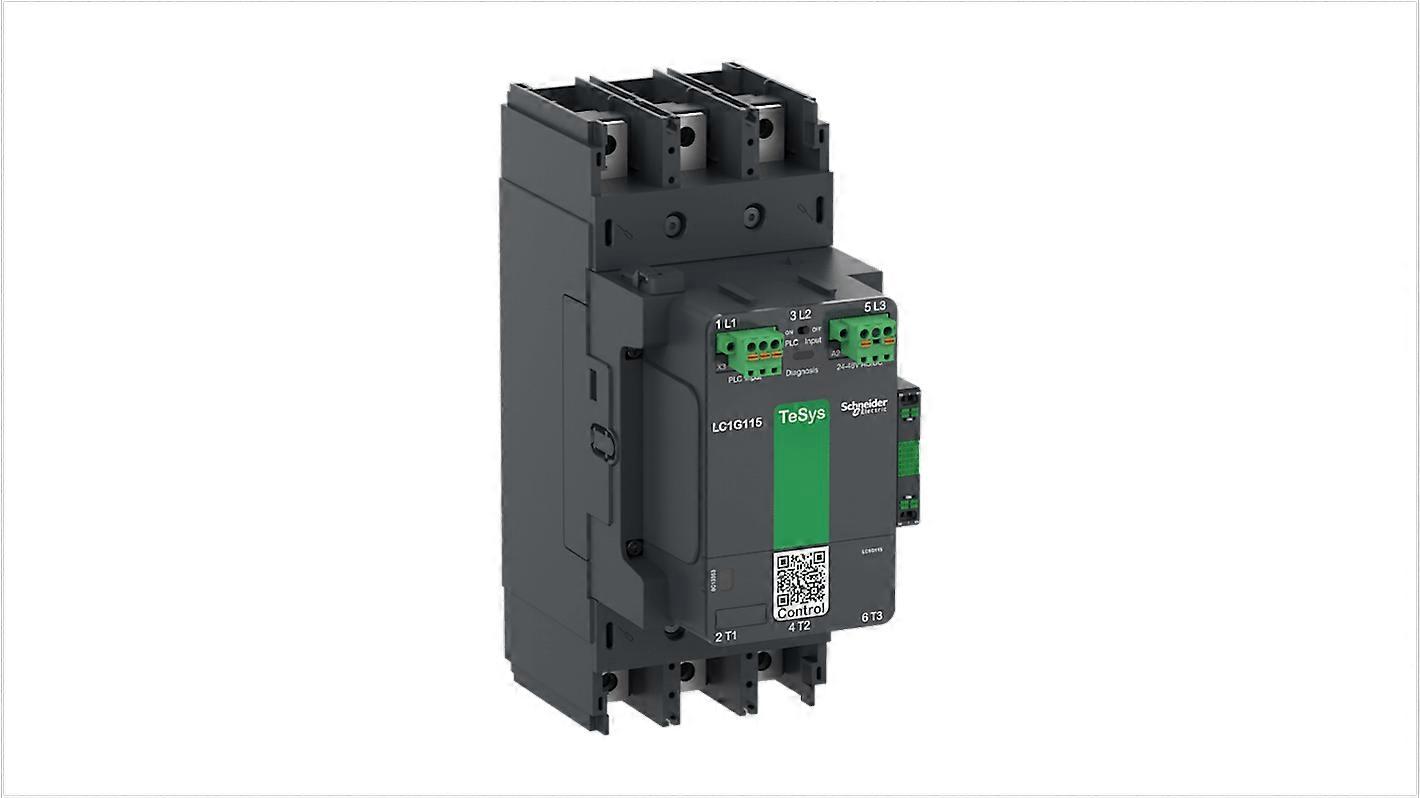Schneider Contactor 250a 200-500v Ac/dc 3-pole Lc1g115lsea