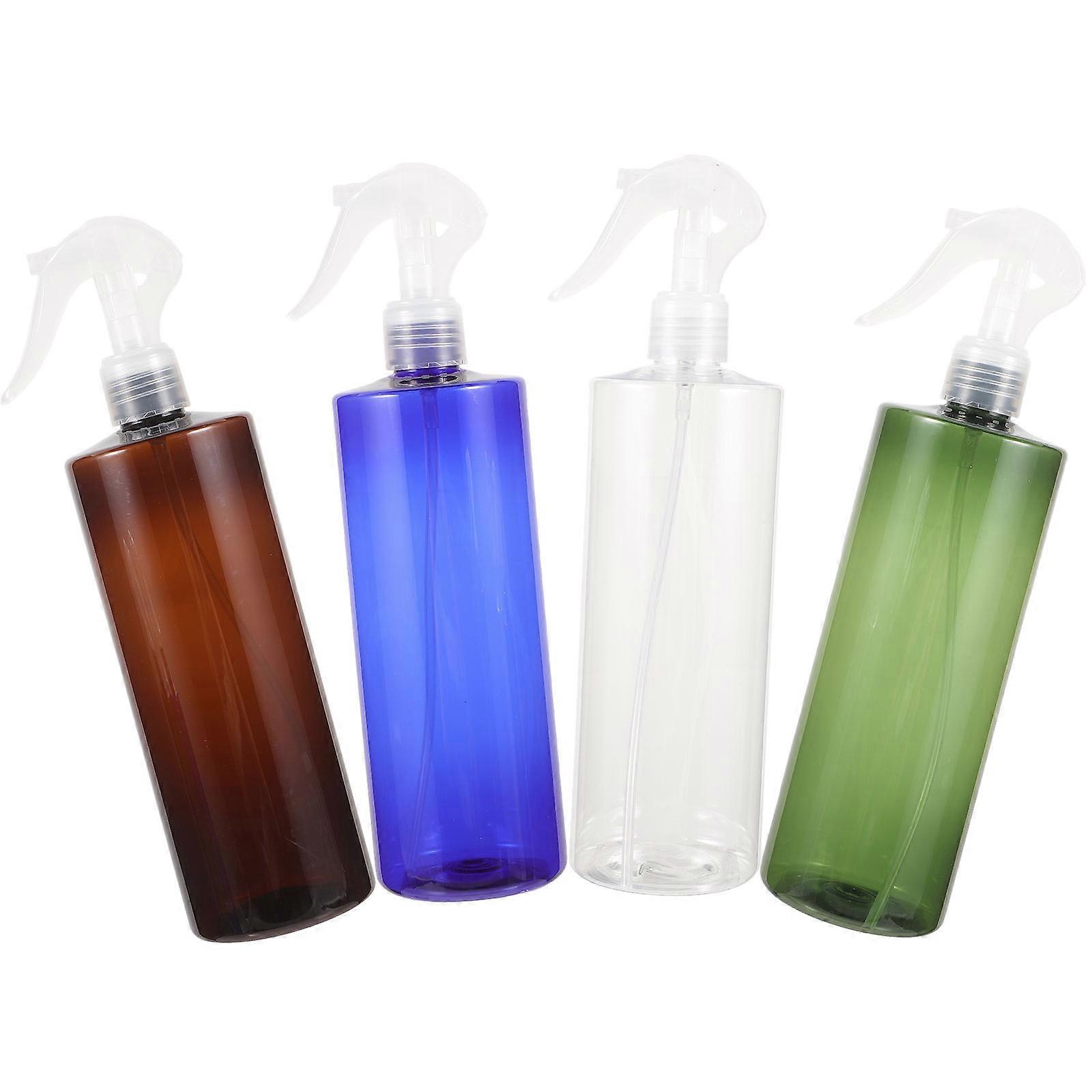 Reusable Storage Spray Bottles for Travel in Assorted Colors Made of Plastic 4pcs