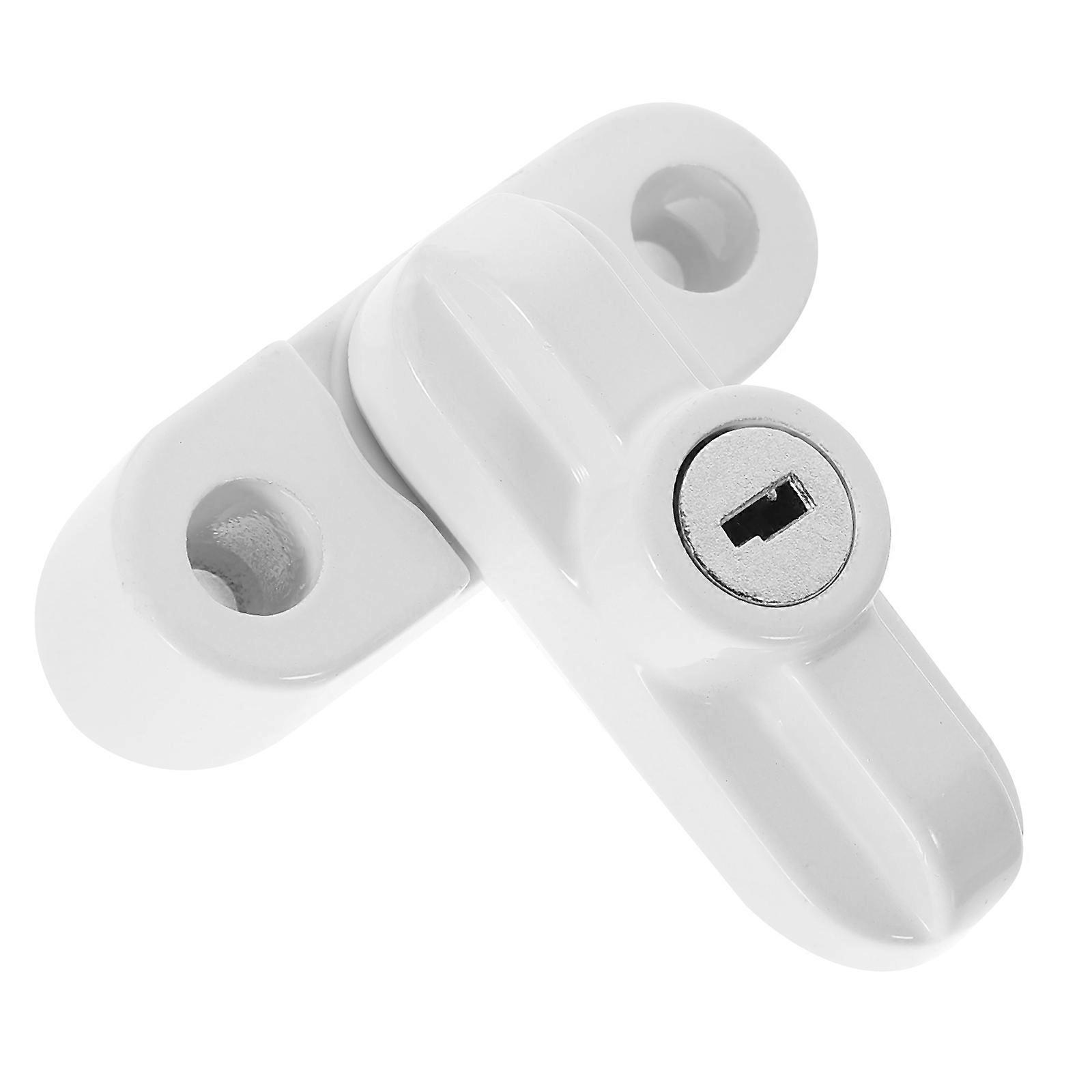 Shaped Window Lock Set   Durable Extra Security Theft Prevention for Doors and Windows Home Safety