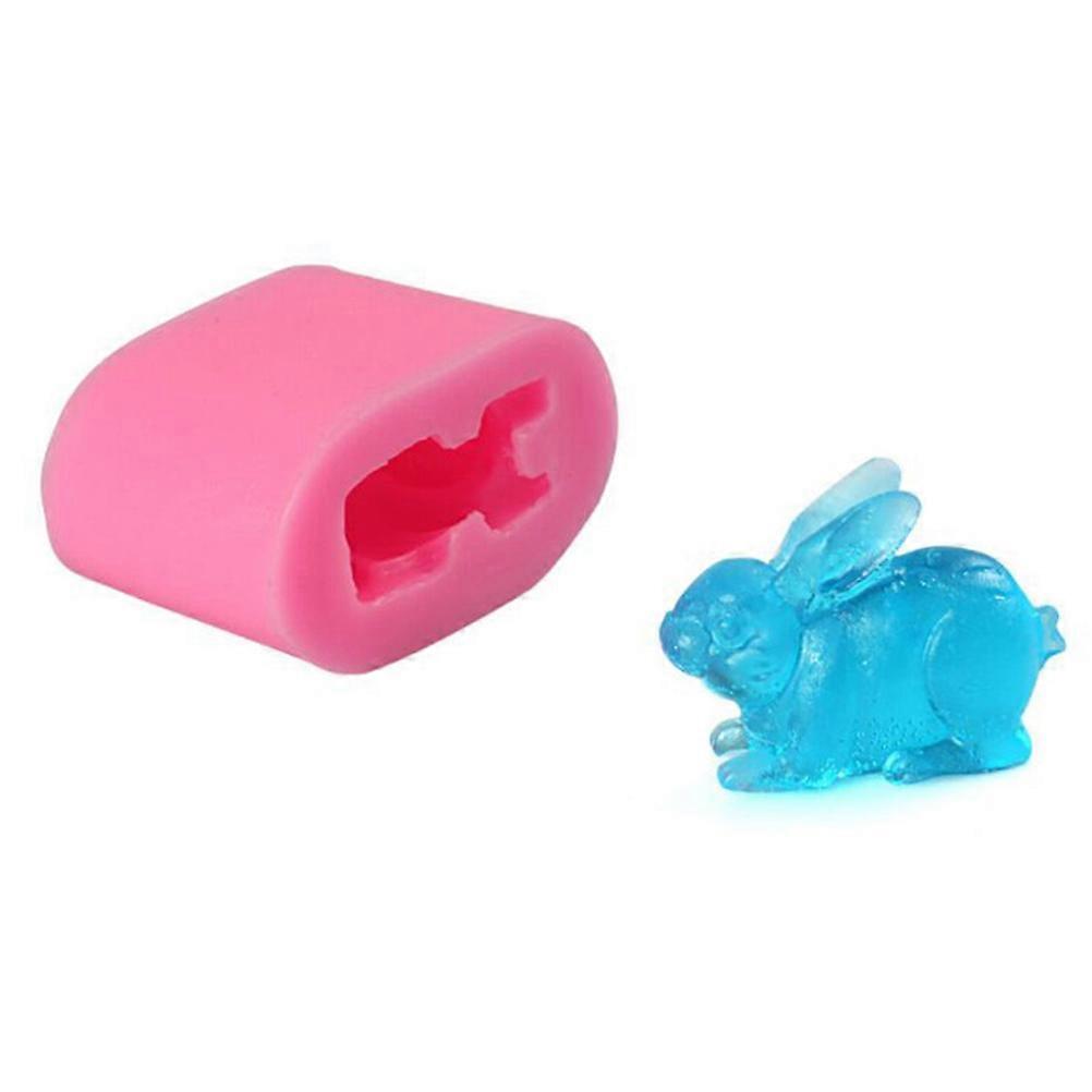 Chocolate Molds 2PCS Bunny Shaped Soap Molds for Homemade Treats Easy Demoulding Fun Baking Experience