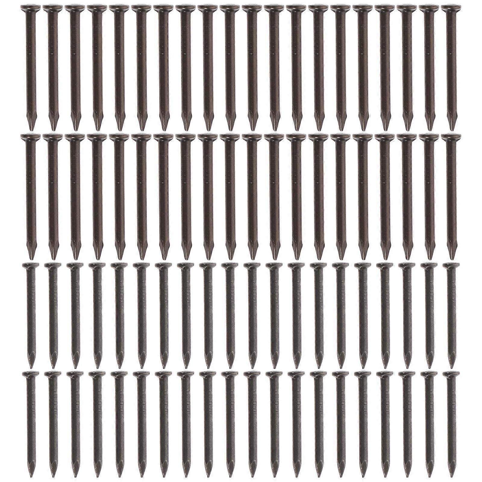 Clous à pointe en acier inoxydable pour murs en ciment et panneaux d’acier Couleur noire Conception compacte légère