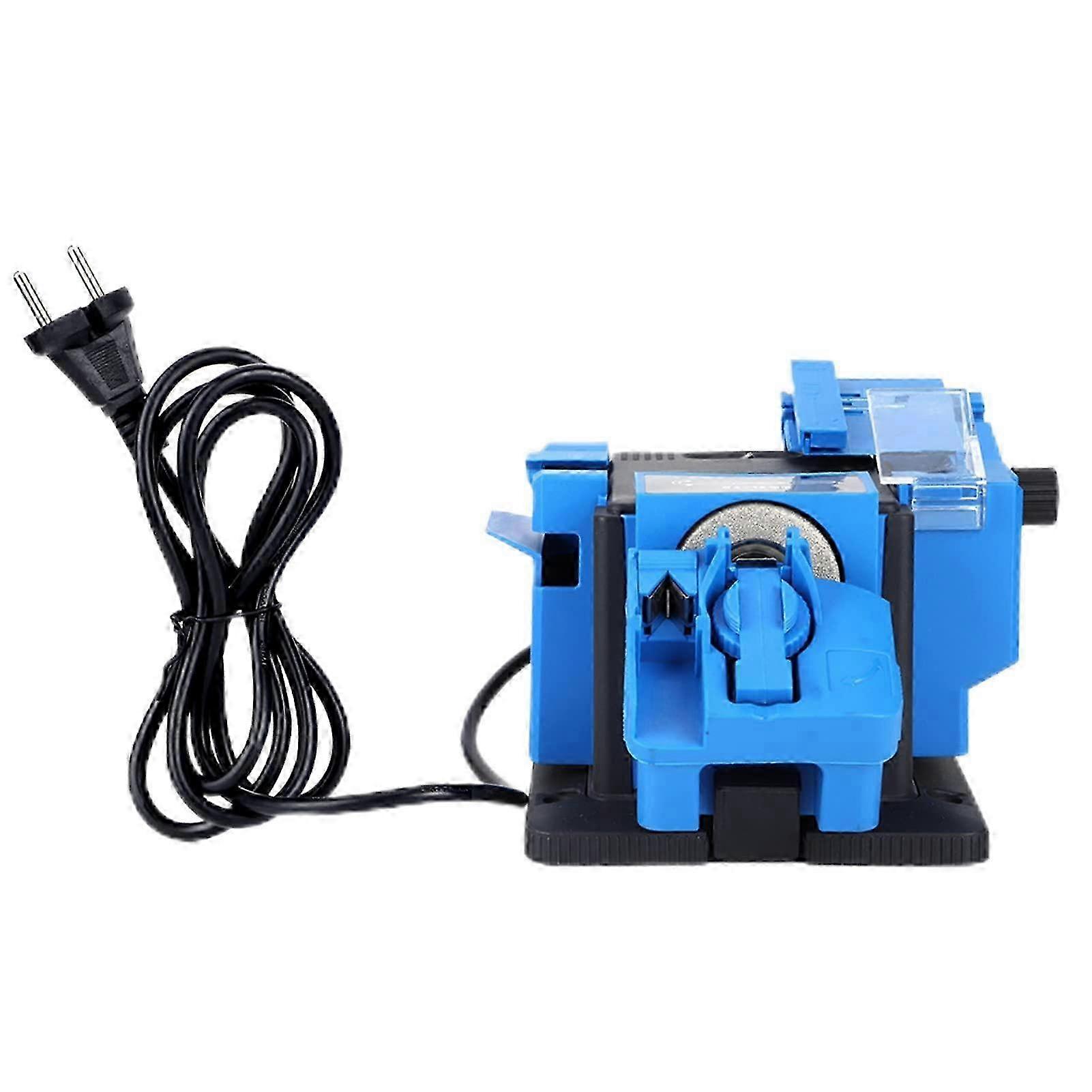 2025 Knife Sharpener, Powerful Multifunctional for Drill, Scissor Cutter, Sharpening, Safe Adjustable Angle, EU Plug, 230V, Practical Everyday Use