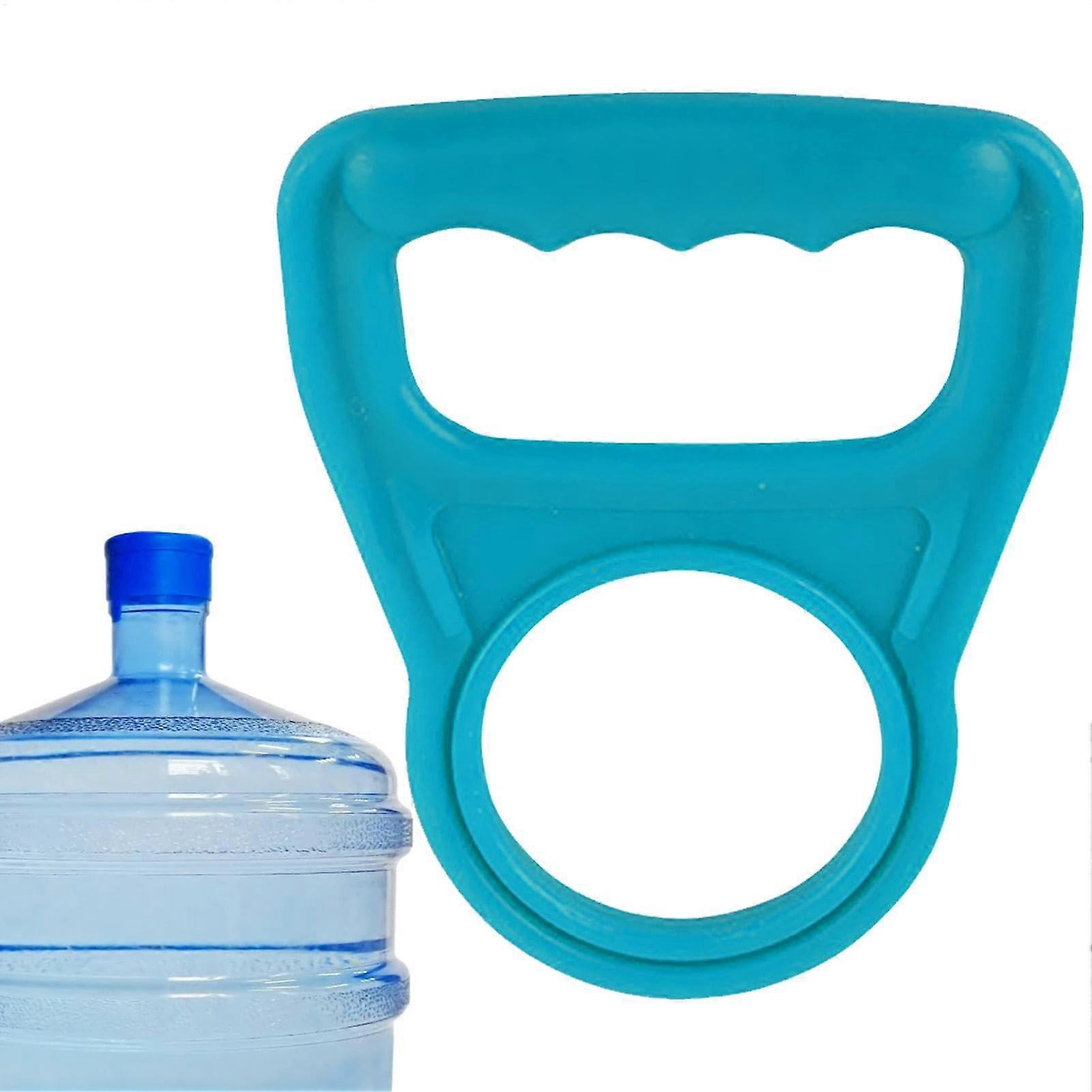 Ergonomic Handle for 5 Gallon Water Bottles  Portable Lift with Comfortable Cushion, NonSlip Holder Blue