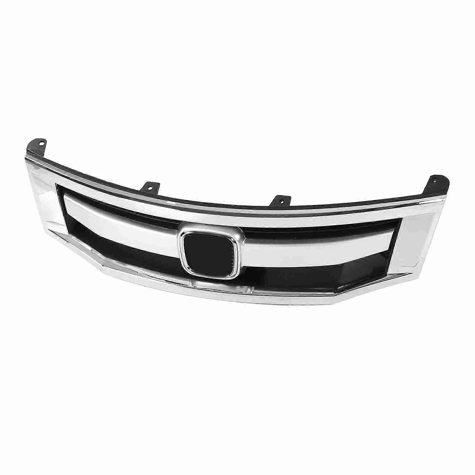 Front Bumper Grills Chrome Plated Grille Modification Replacement for ACCORD 4 Door 2008‑2010