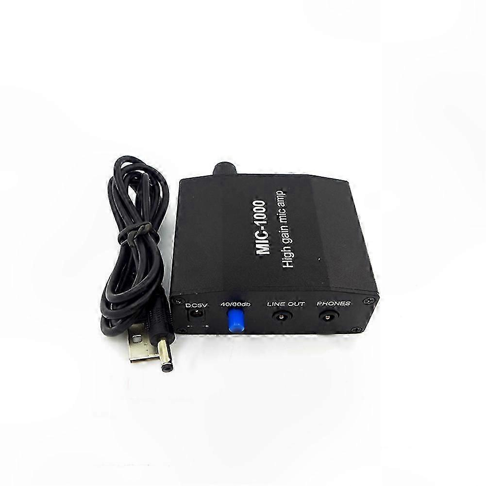 High Gain Sound Collector for Machinery Industry with Sound Insulation Material Wall Listening Amplifier Microphone