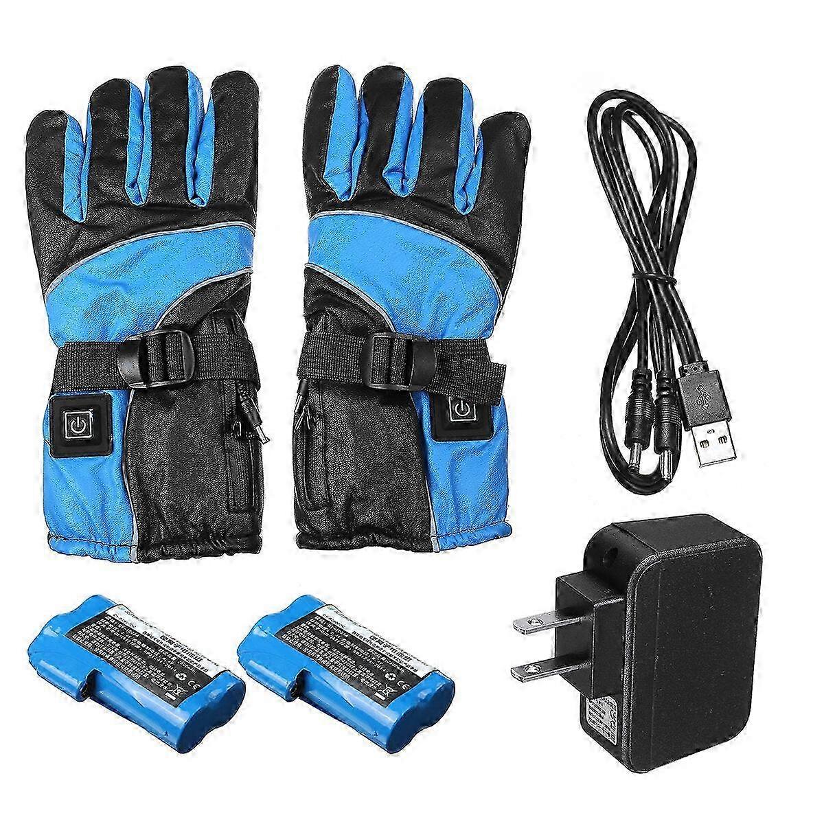 Heated Motorcycle Gloves: Touchscreen, Waterproof, Windproof, Elect...